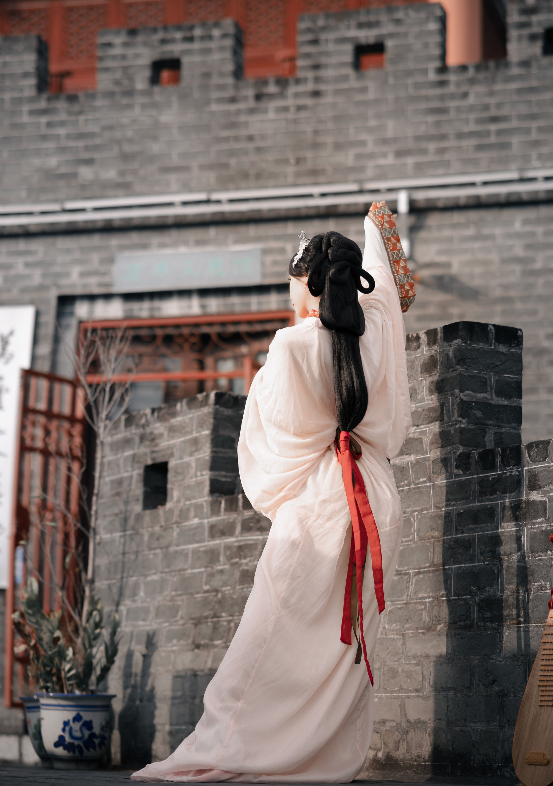 微博人气Coser 不呆猫 - 战国袍