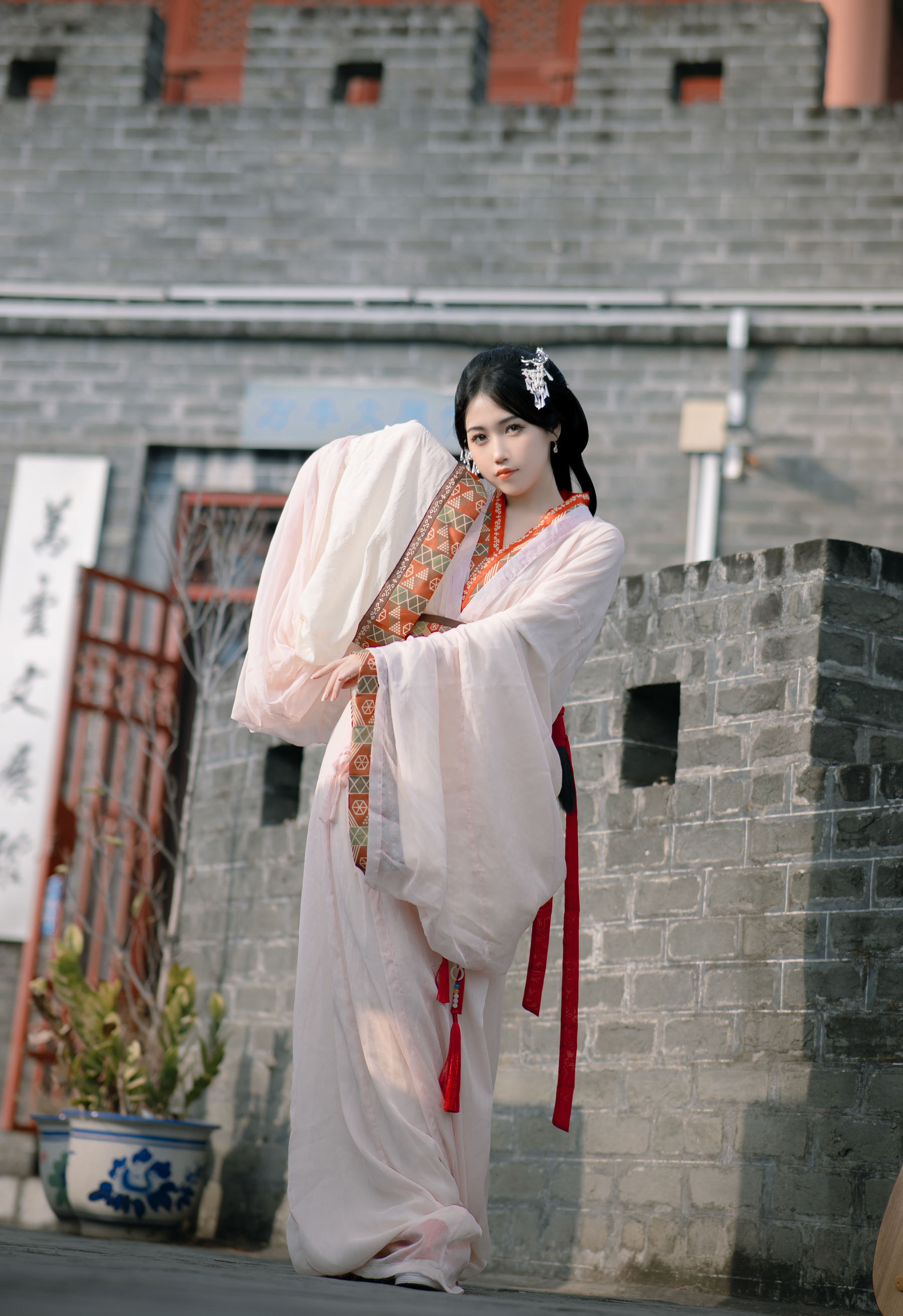 微博人气Coser 不呆猫 - 战国袍