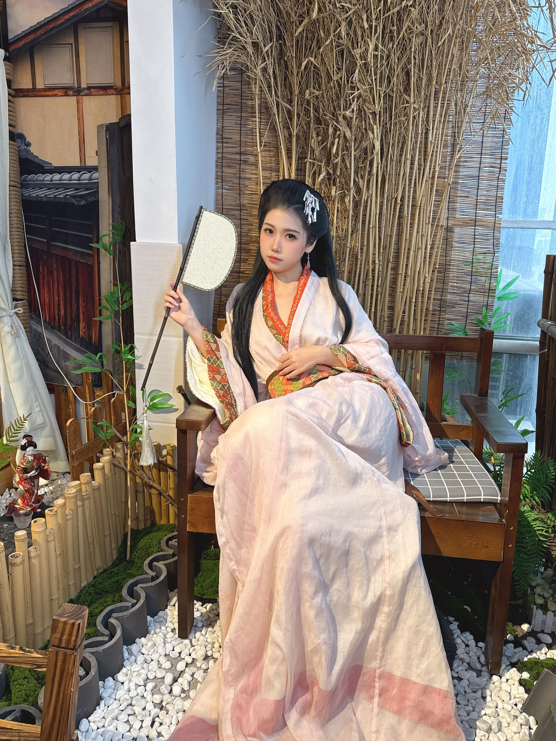微博人气Coser 不呆猫 - 战国袍