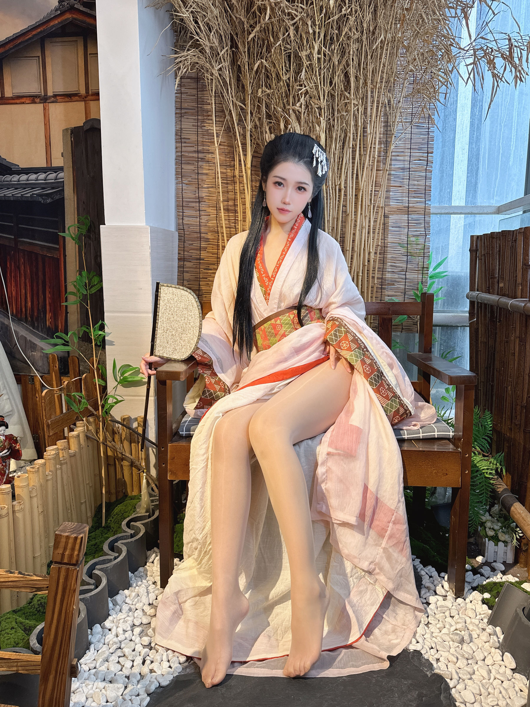 微博人气Coser 不呆猫 - 战国袍