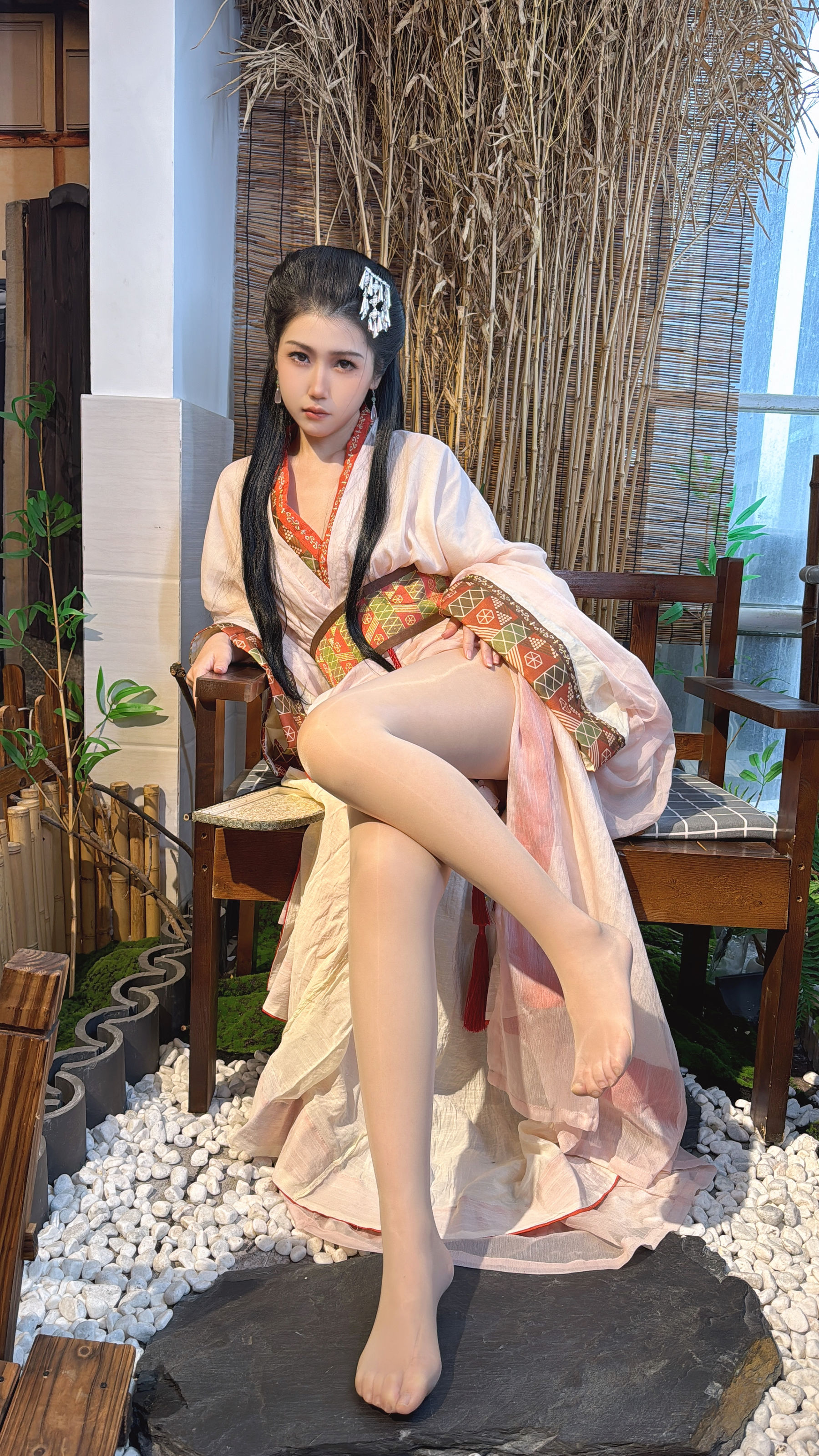 微博人气Coser 不呆猫 - 战国袍