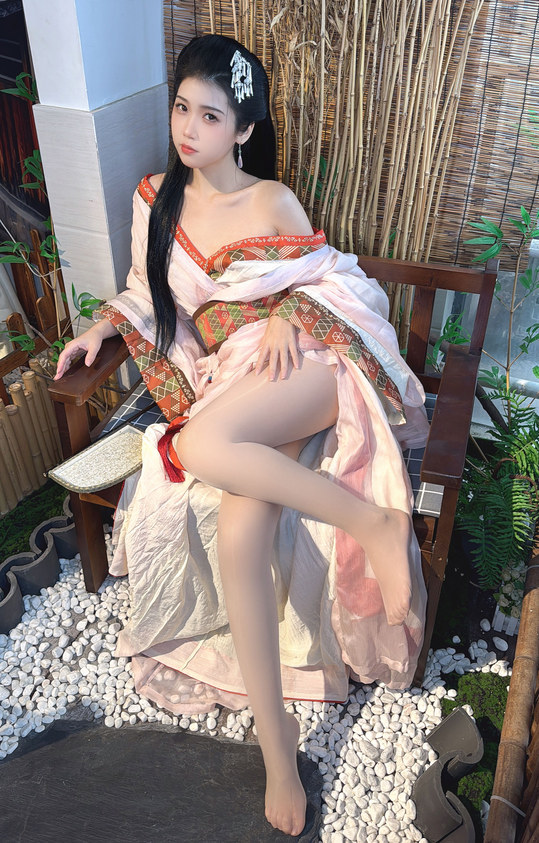 微博人气Coser 不呆猫 - 战国袍