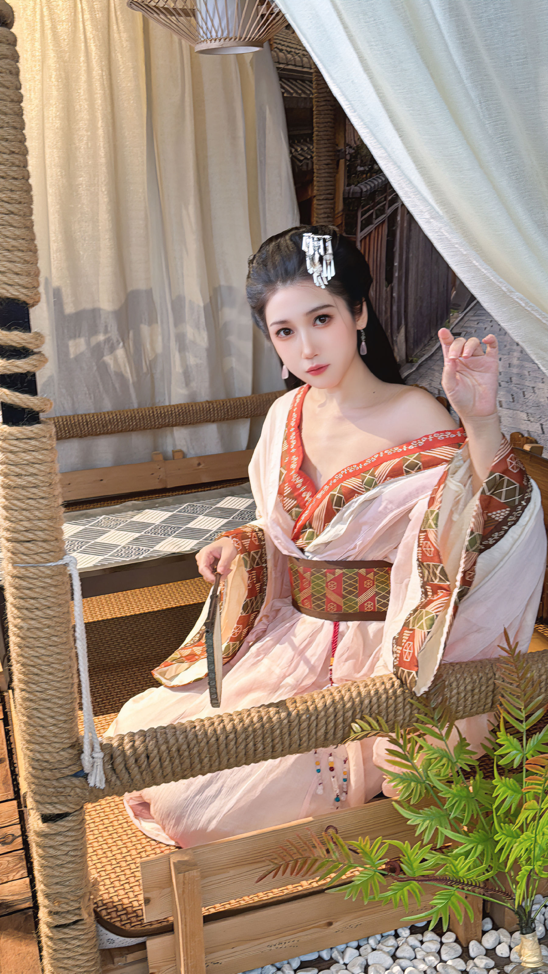 微博人气Coser 不呆猫 - 战国袍