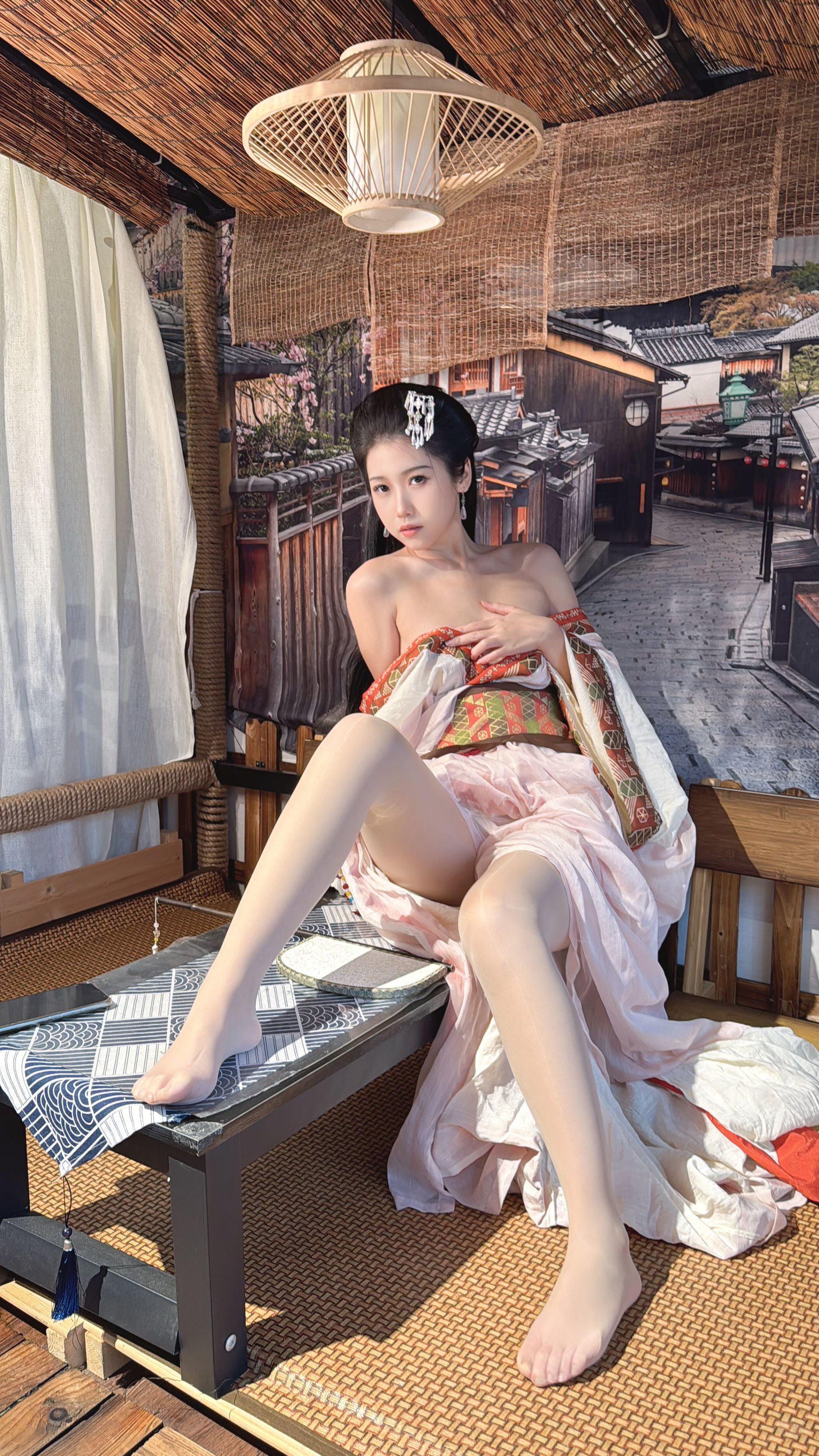 微博人气Coser 不呆猫 - 战国袍