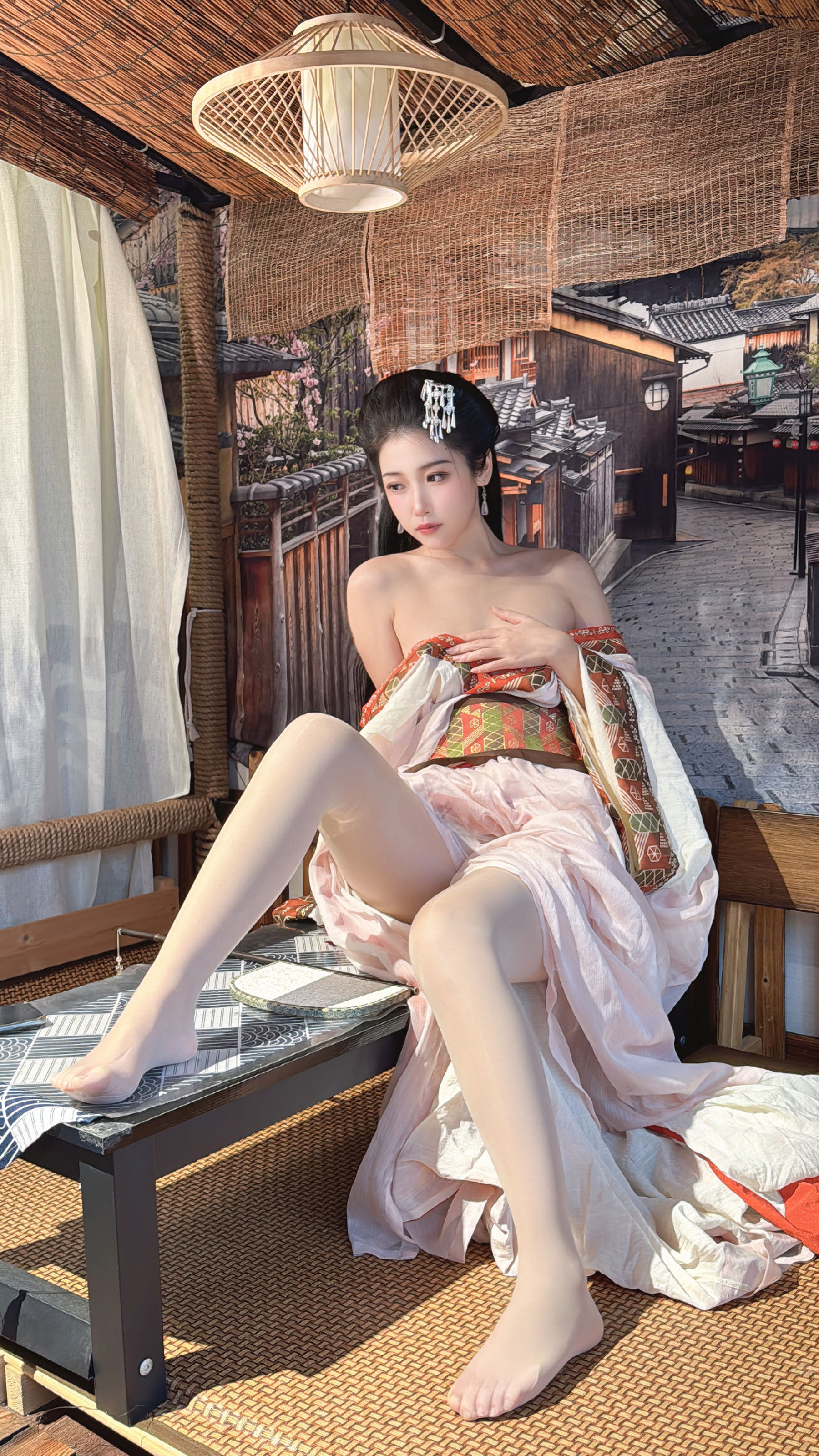 微博人气Coser 不呆猫 - 战国袍