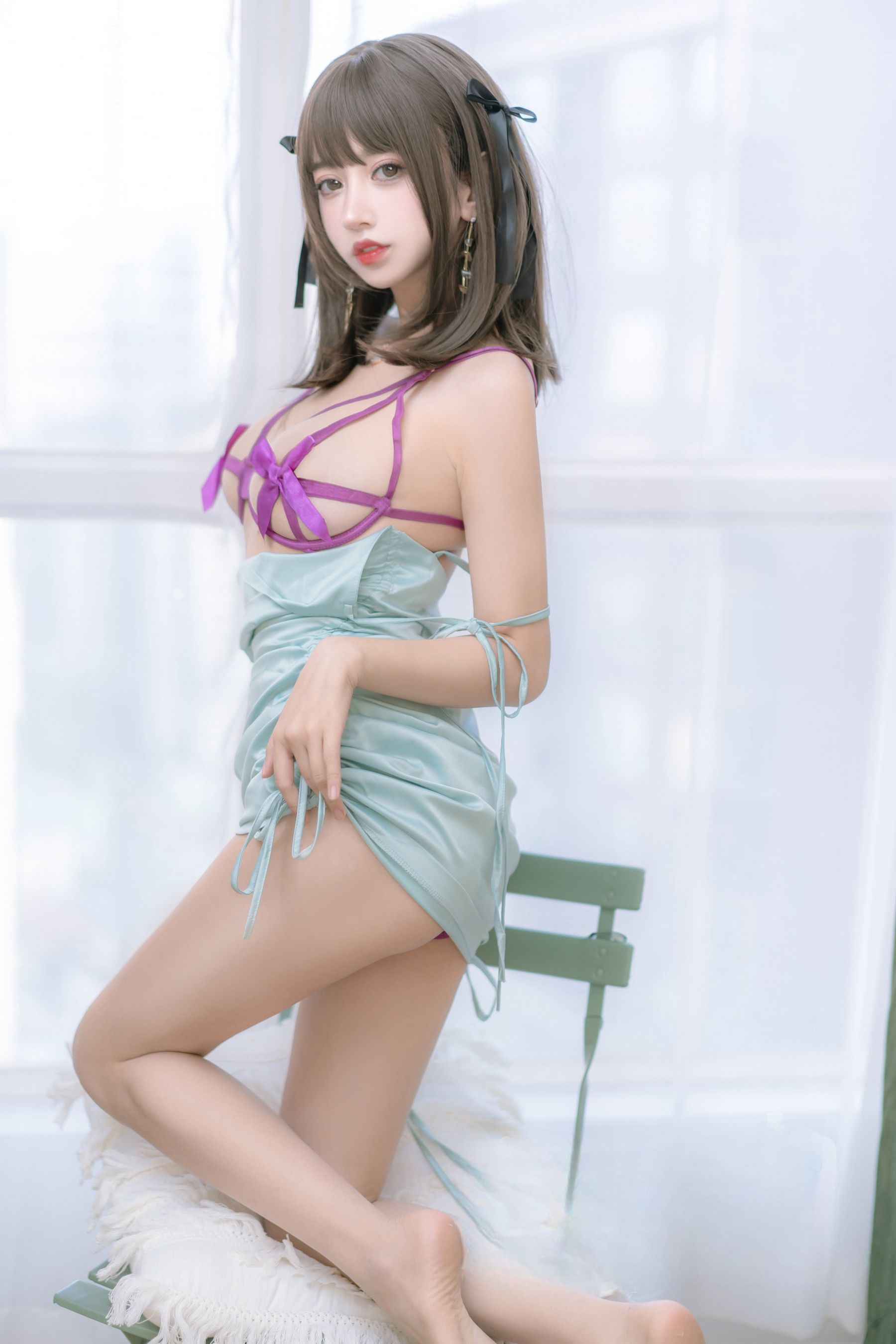 斗鱼米线线sama 写真 - 邻居家的妹妹