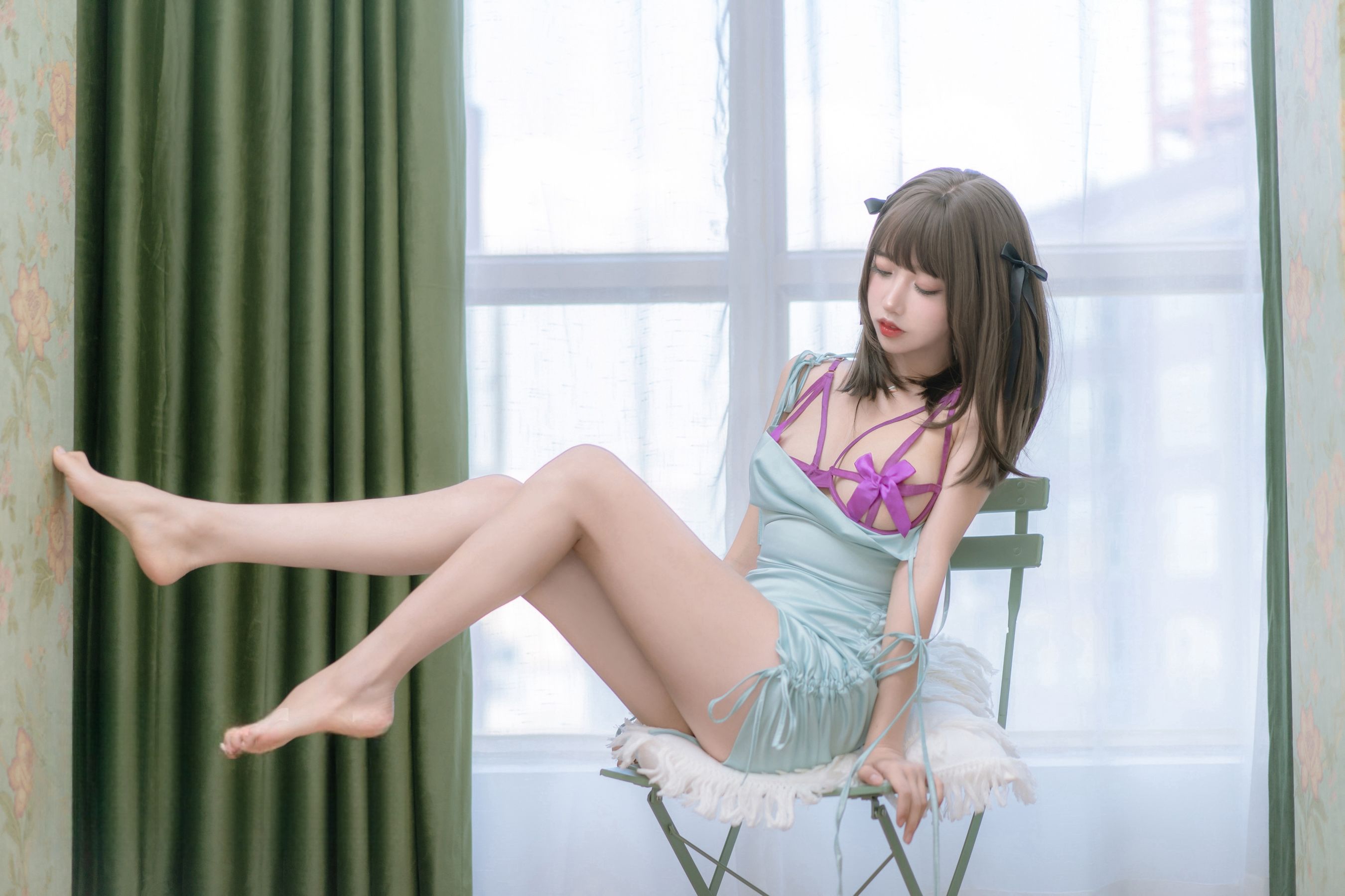 斗鱼米线线sama 写真 - 邻居家的妹妹