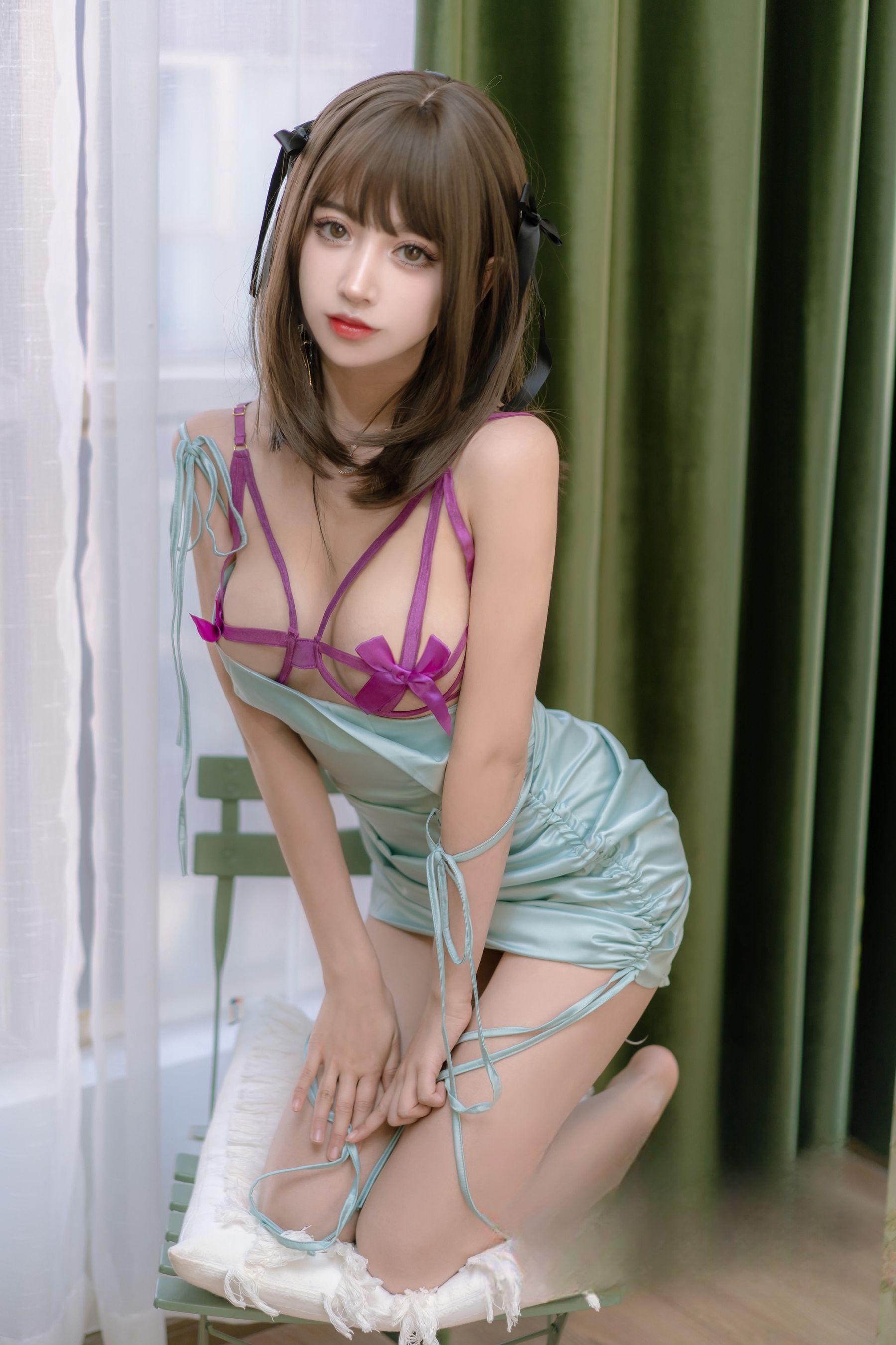 斗鱼米线线sama 写真 - 邻居家的妹妹