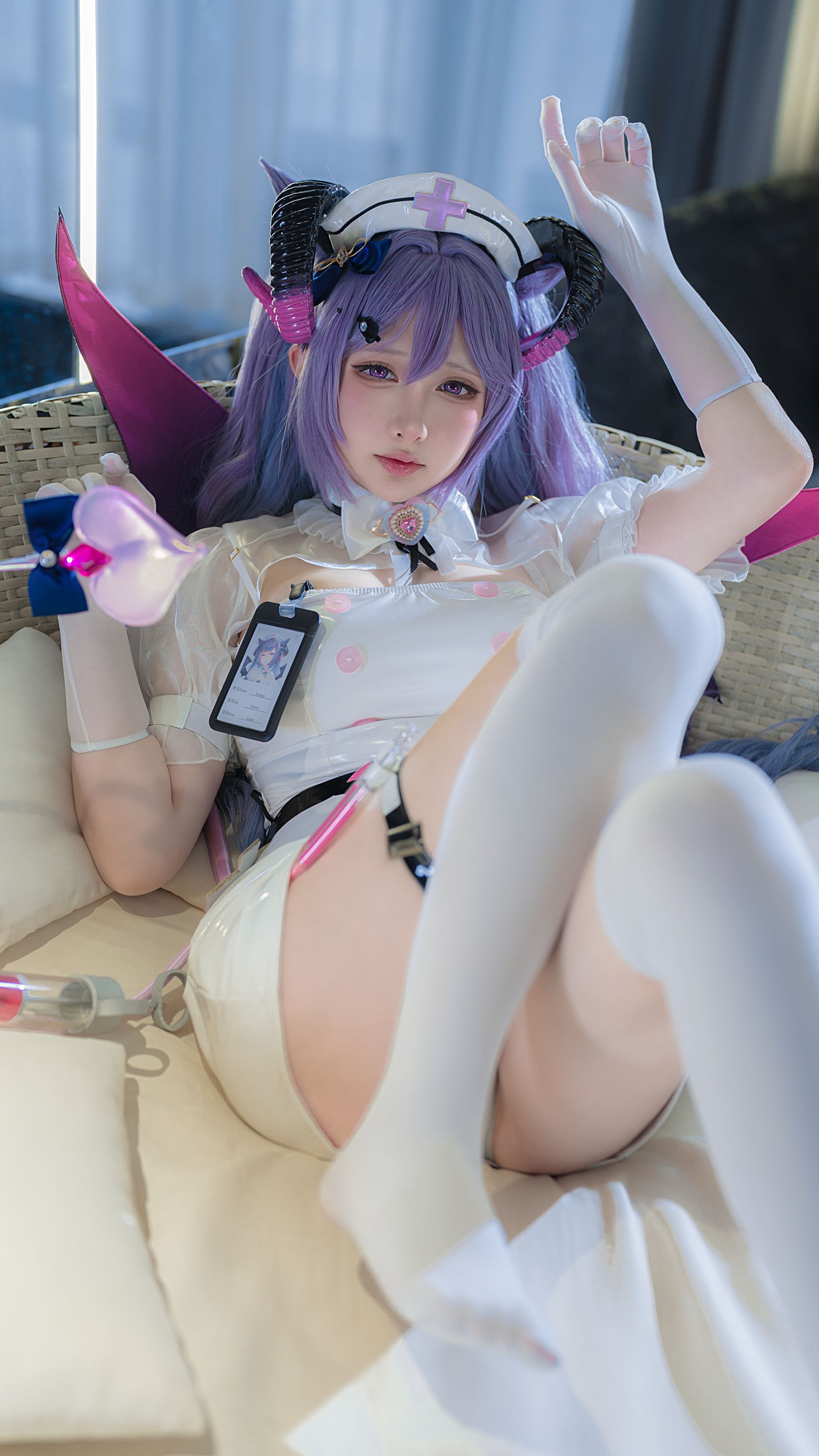 樱梨梨 - 刻晴魅魔护士