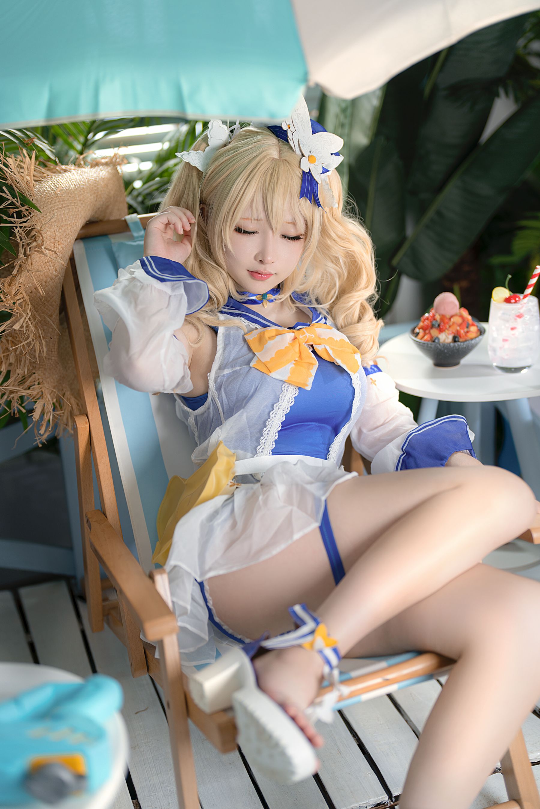 樱梨梨 - 芭芭拉泳装