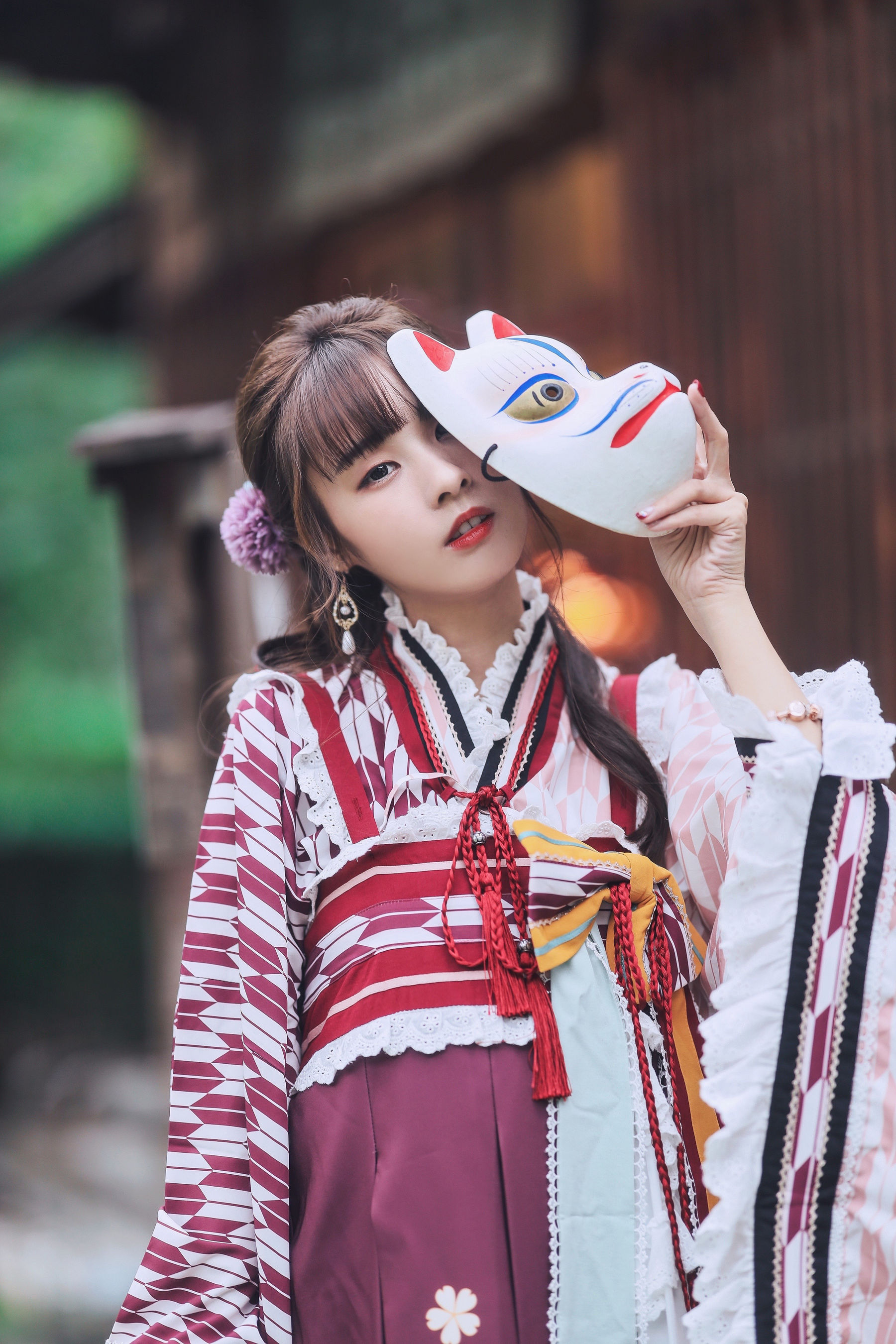 泥泥汝 - 神社巫女