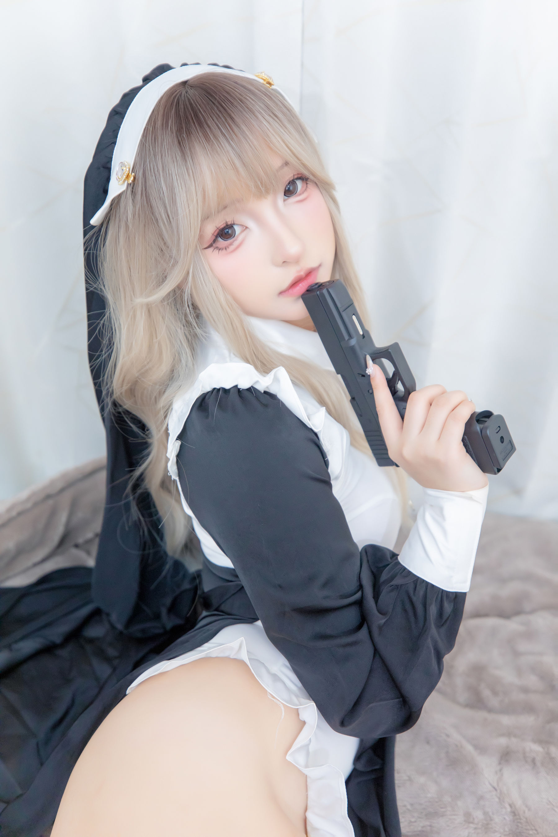 萝莉神楽板真冬 之战斗修女