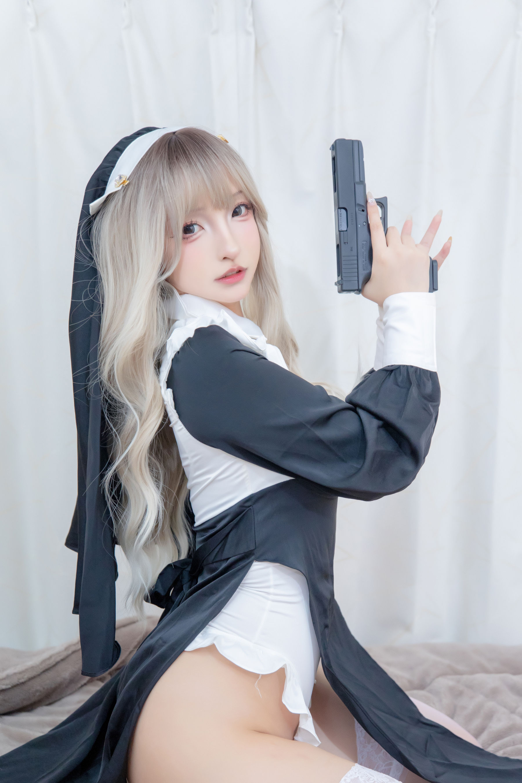 萝莉神楽板真冬 之战斗修女
