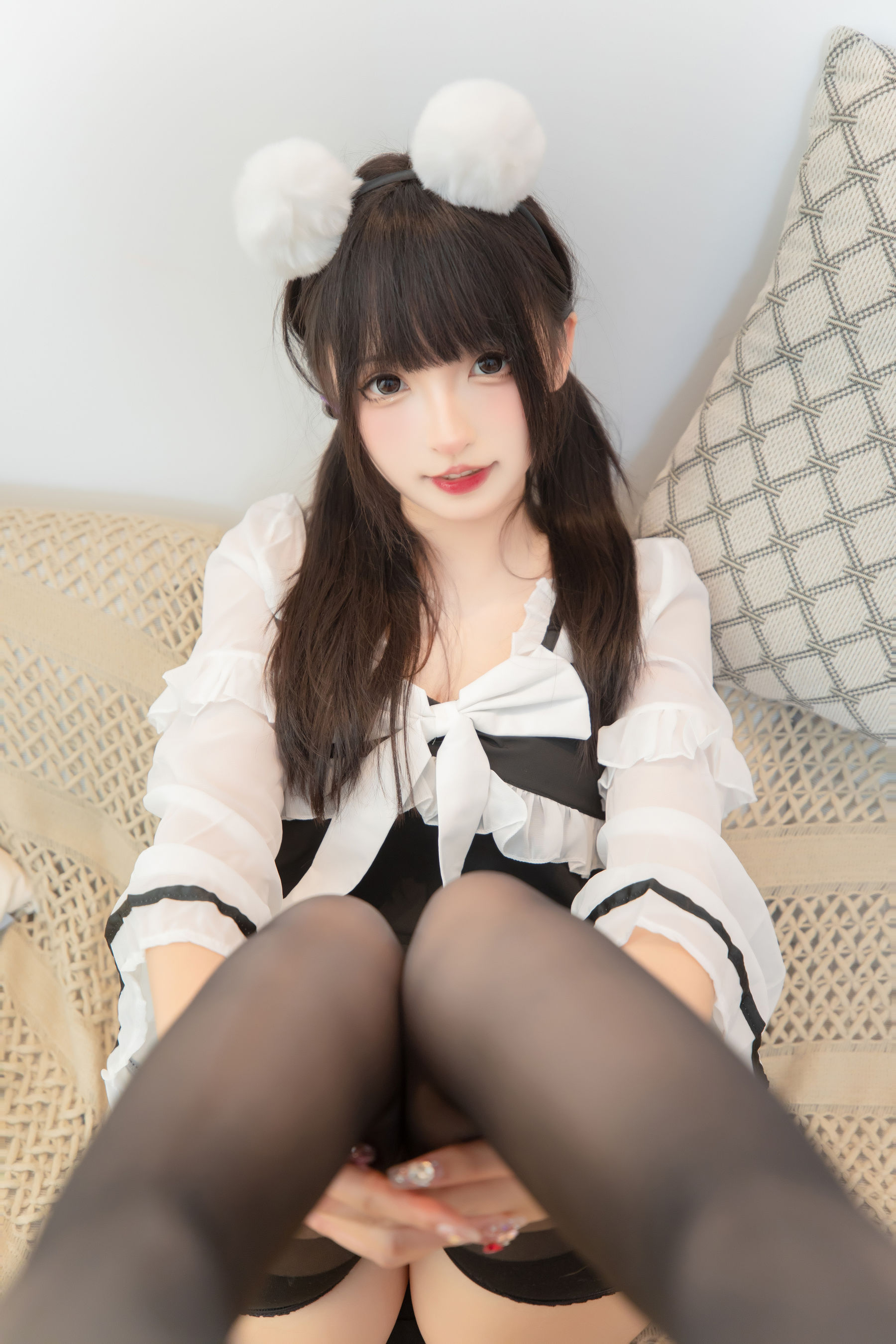 萝莉神楽板真冬 之熊猫女仆