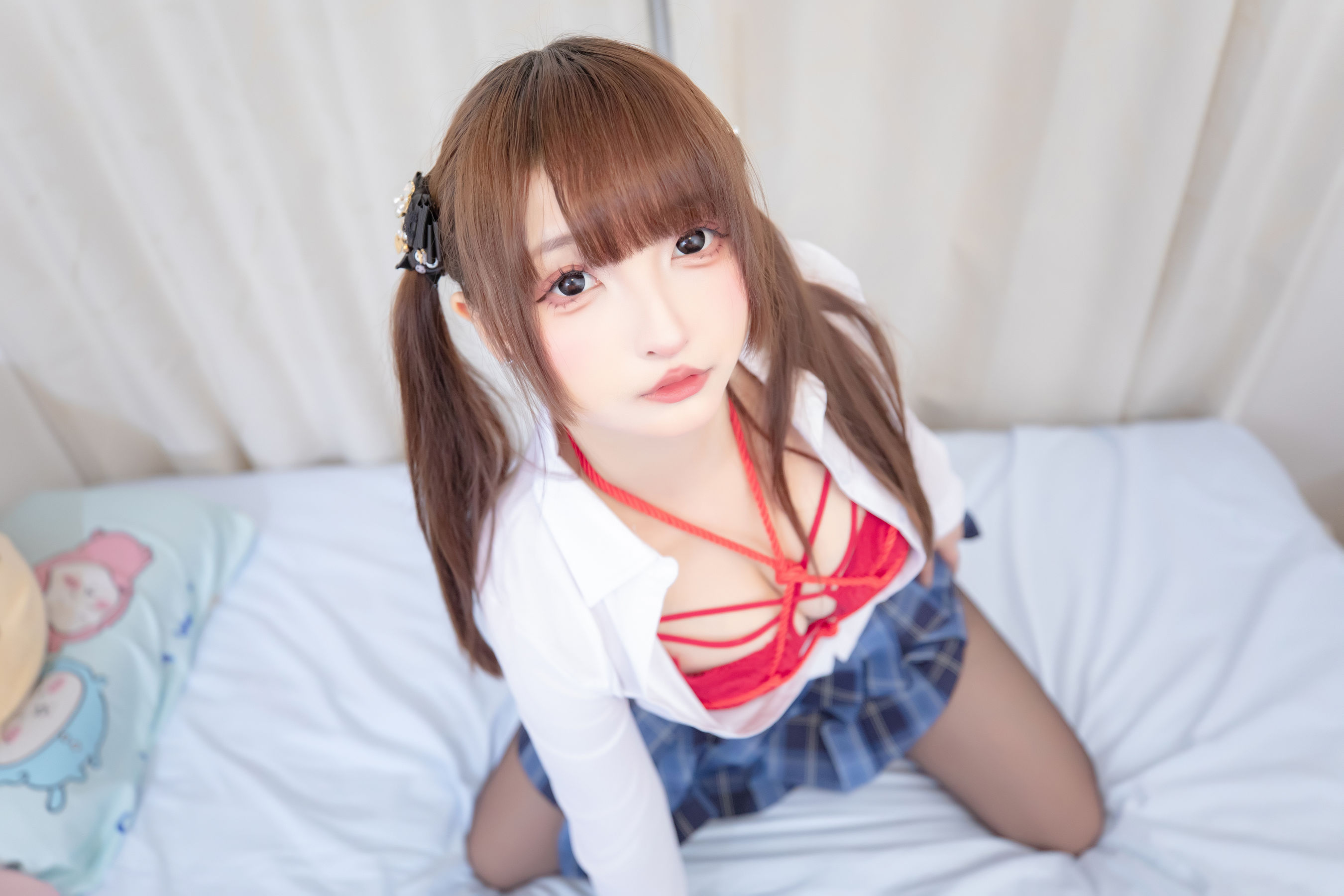 萝莉神楽板真冬 之绳缚JK