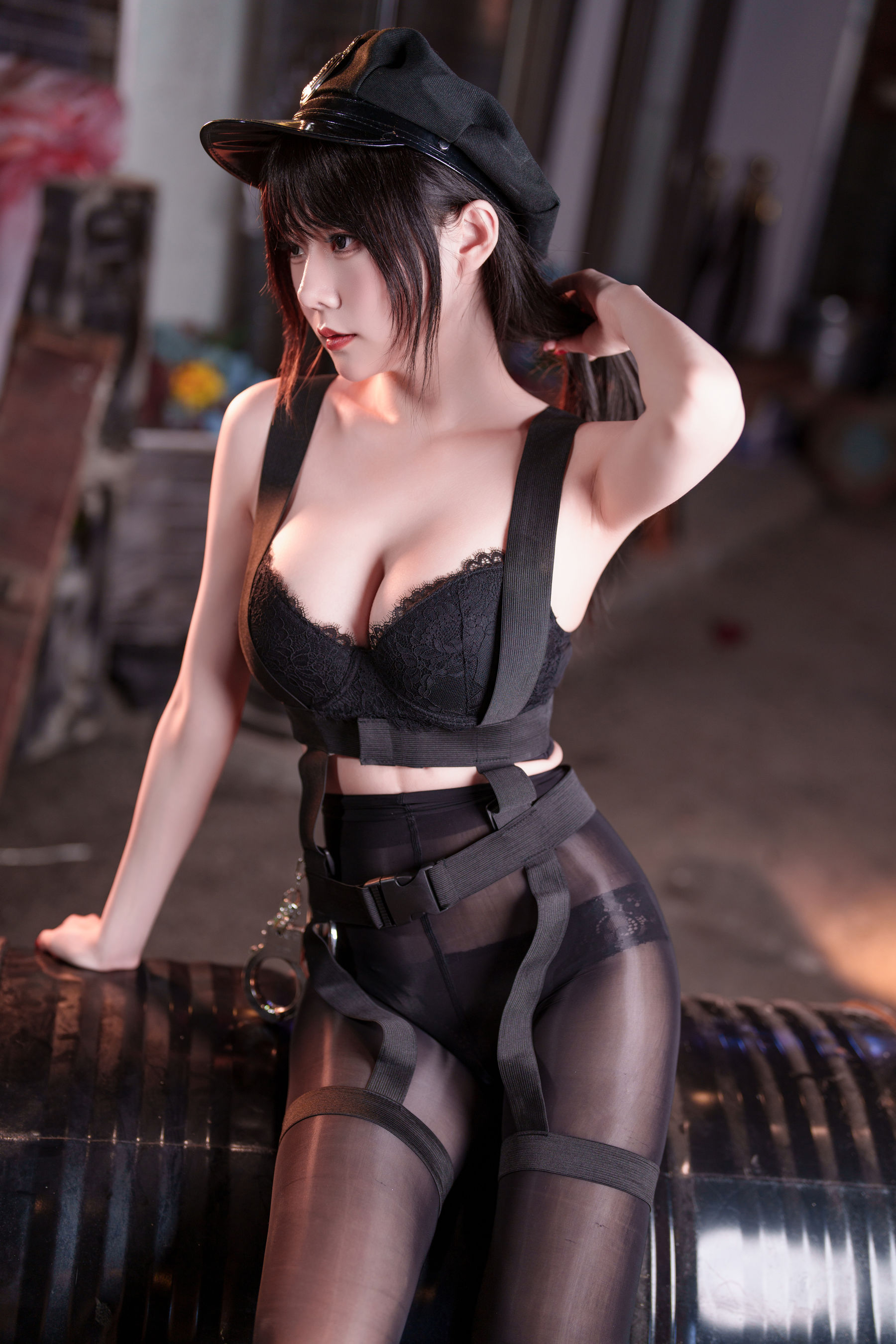 香草喵露露 写真 - 十一月舰长 女警