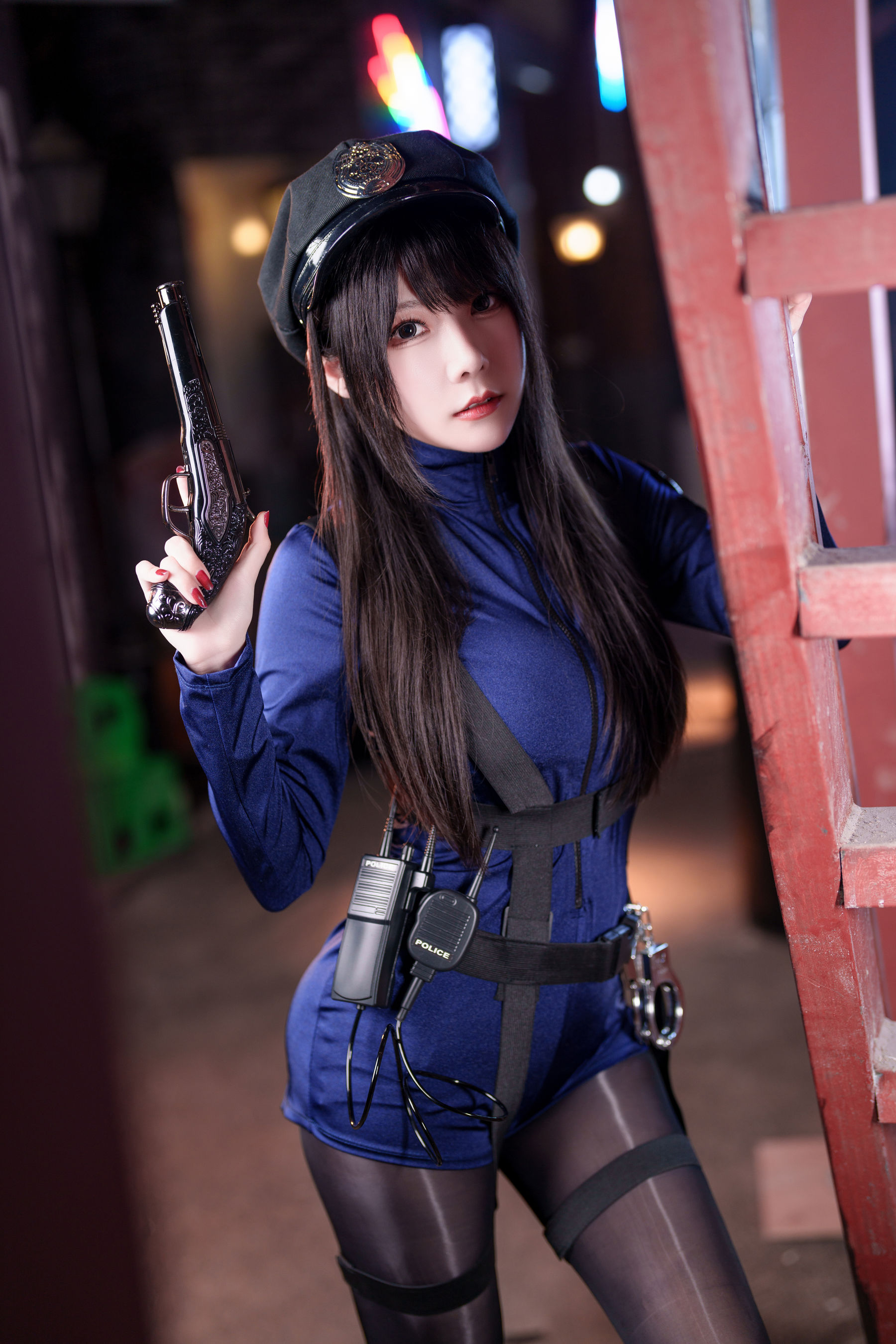 香草喵露露 写真 - 十一月舰长 女警
