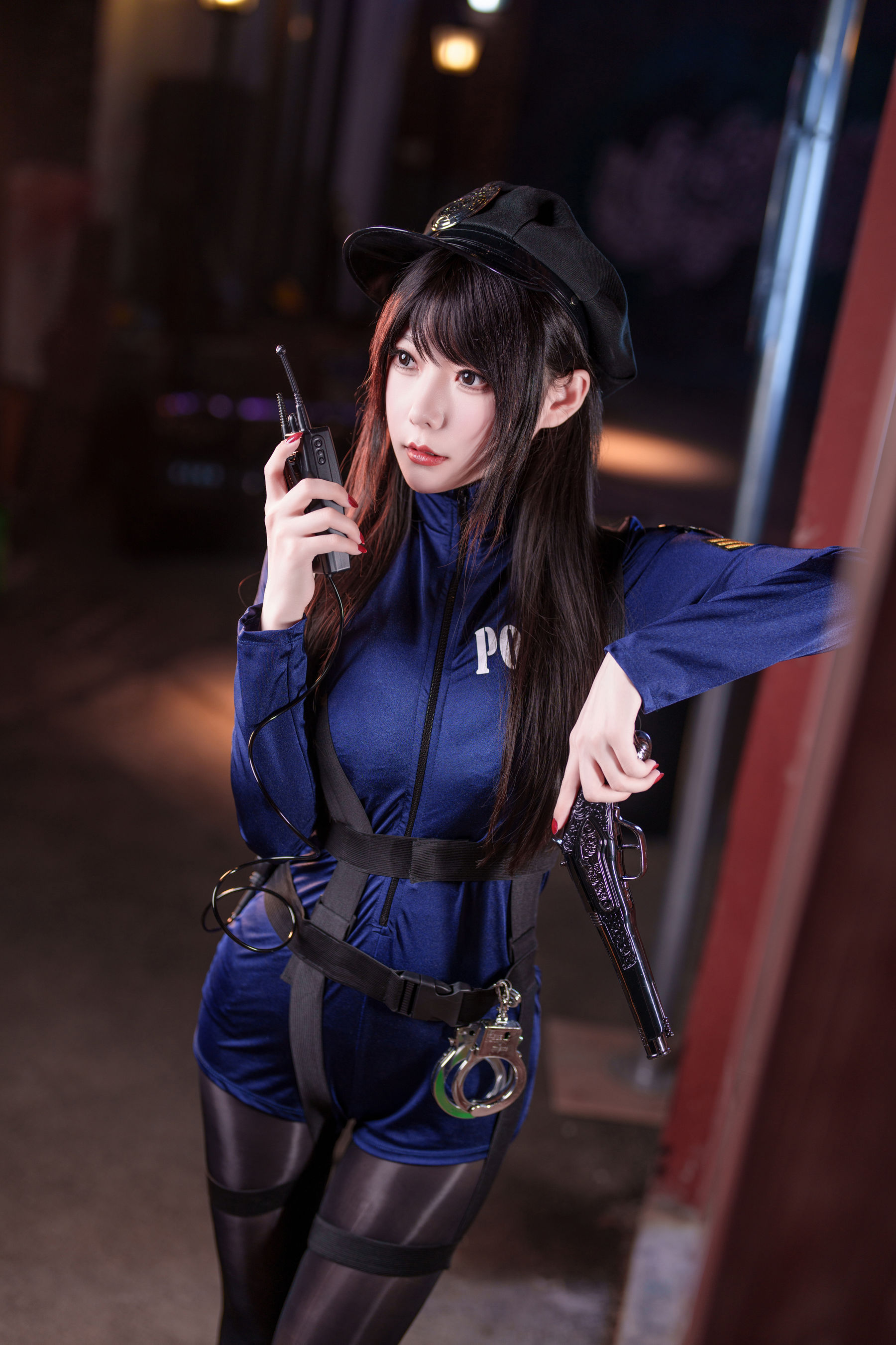 香草喵露露 写真 - 十一月舰长 女警
