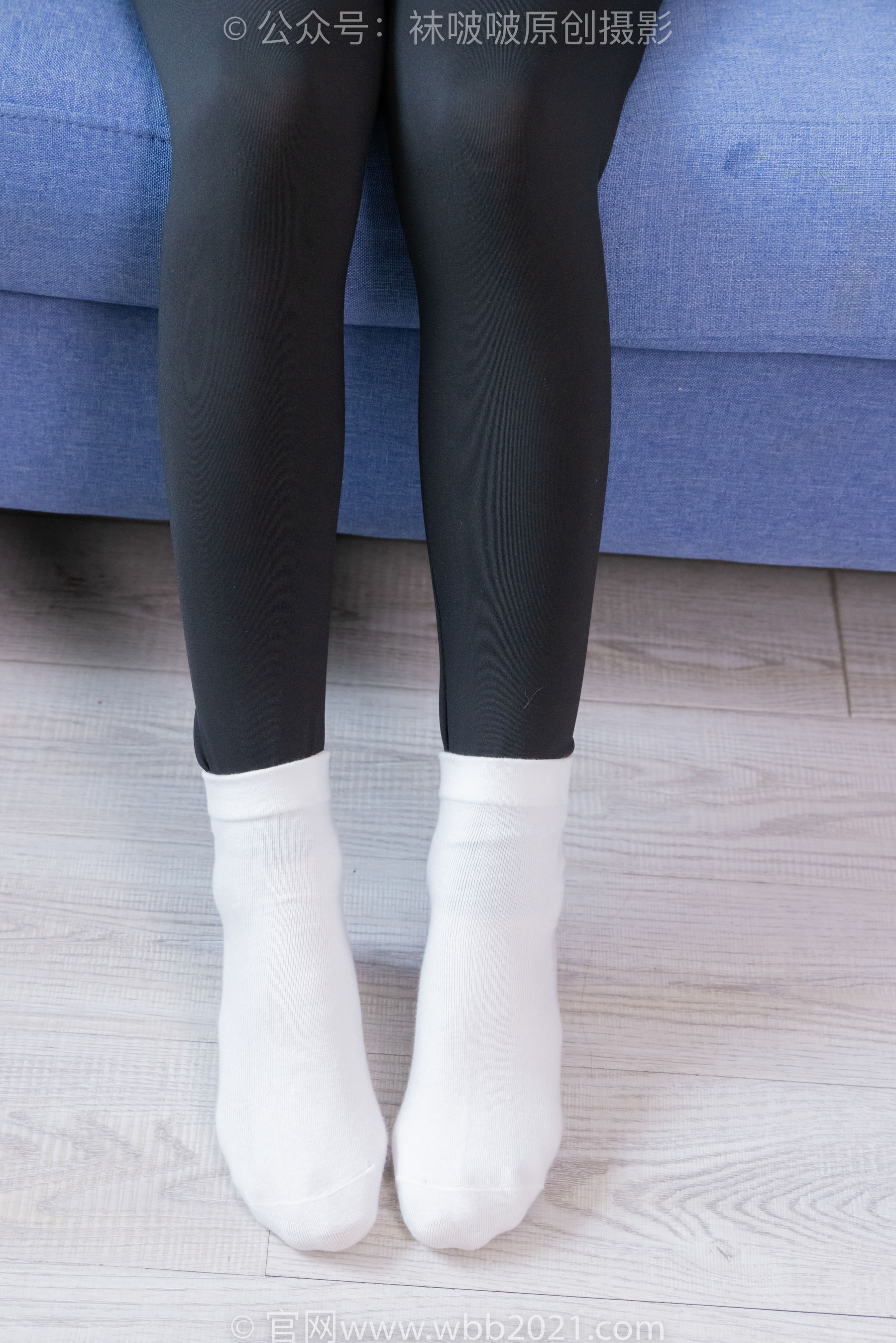 BoBoSocks袜啵啵 No.410 糯米 -运动鞋、白棉袜、肉丝、瑜伽裤裤里丝
