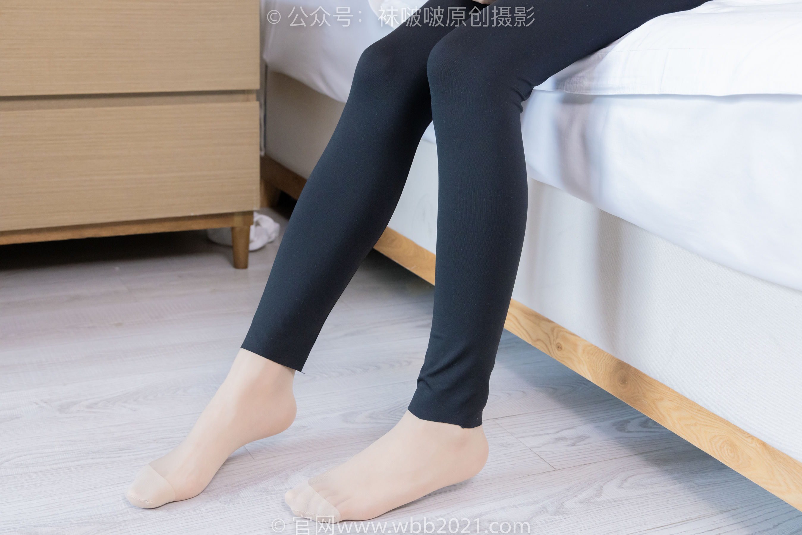 BoBoSocks袜啵啵 No.410 糯米 -运动鞋、白棉袜、肉丝、瑜伽裤裤里丝