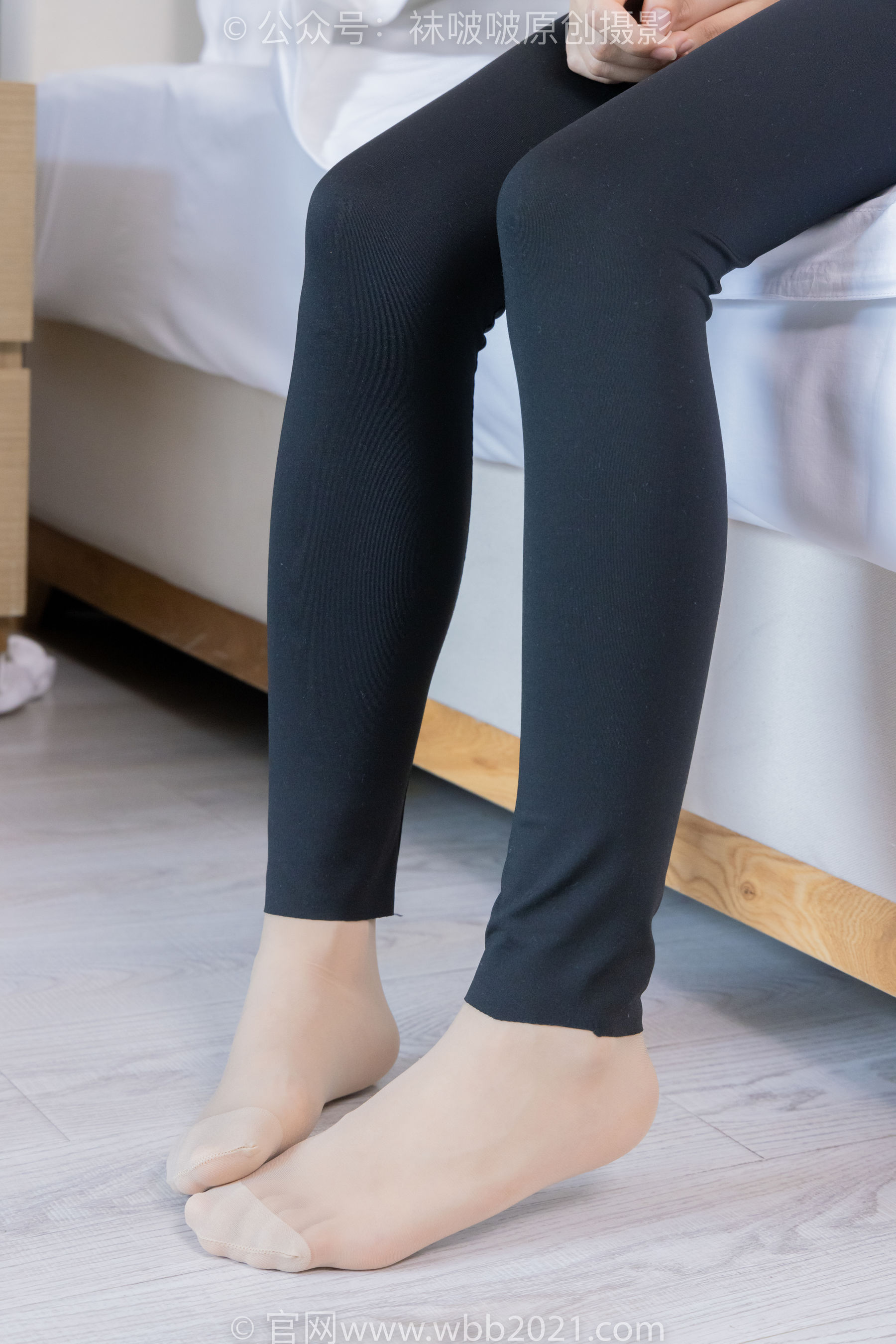 BoBoSocks袜啵啵 No.410 糯米 -运动鞋、白棉袜、肉丝、瑜伽裤裤里丝