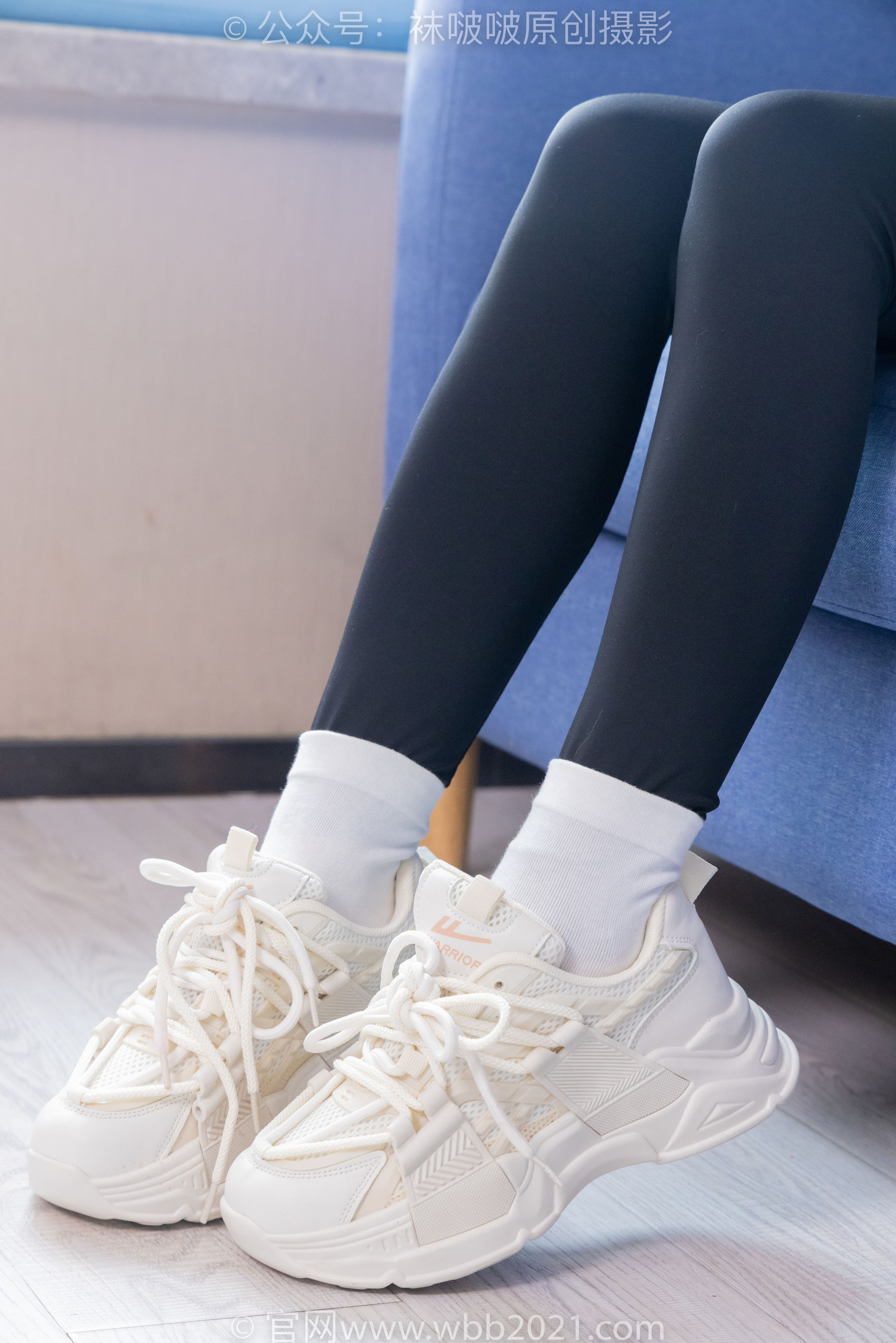 BoBoSocks袜啵啵 No.410 糯米 -运动鞋、白棉袜、肉丝、瑜伽裤裤里丝