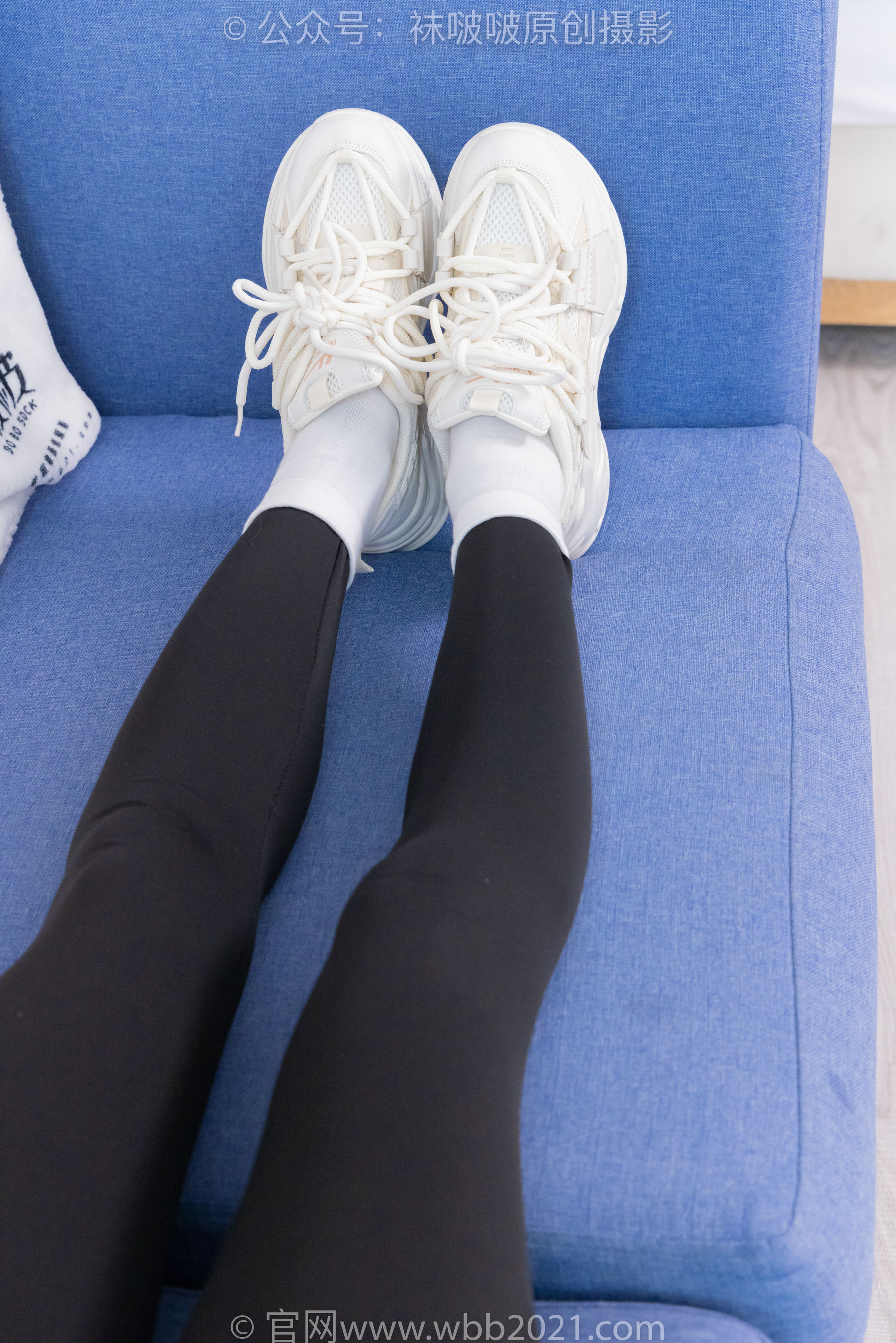 BoBoSocks袜啵啵 No.410 糯米 -运动鞋、白棉袜、肉丝、瑜伽裤裤里丝