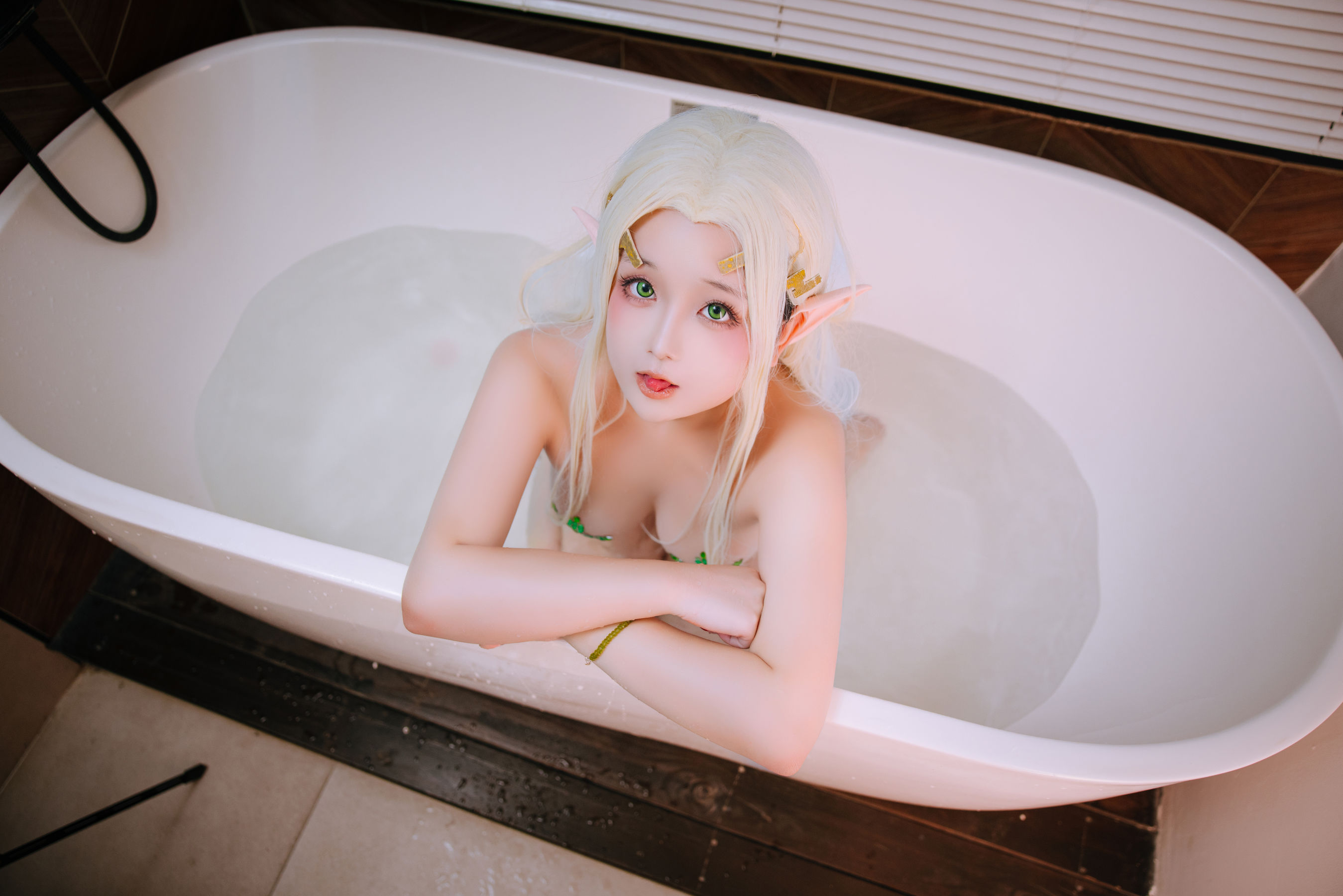 Cosplay日奈娇 - 白精灵