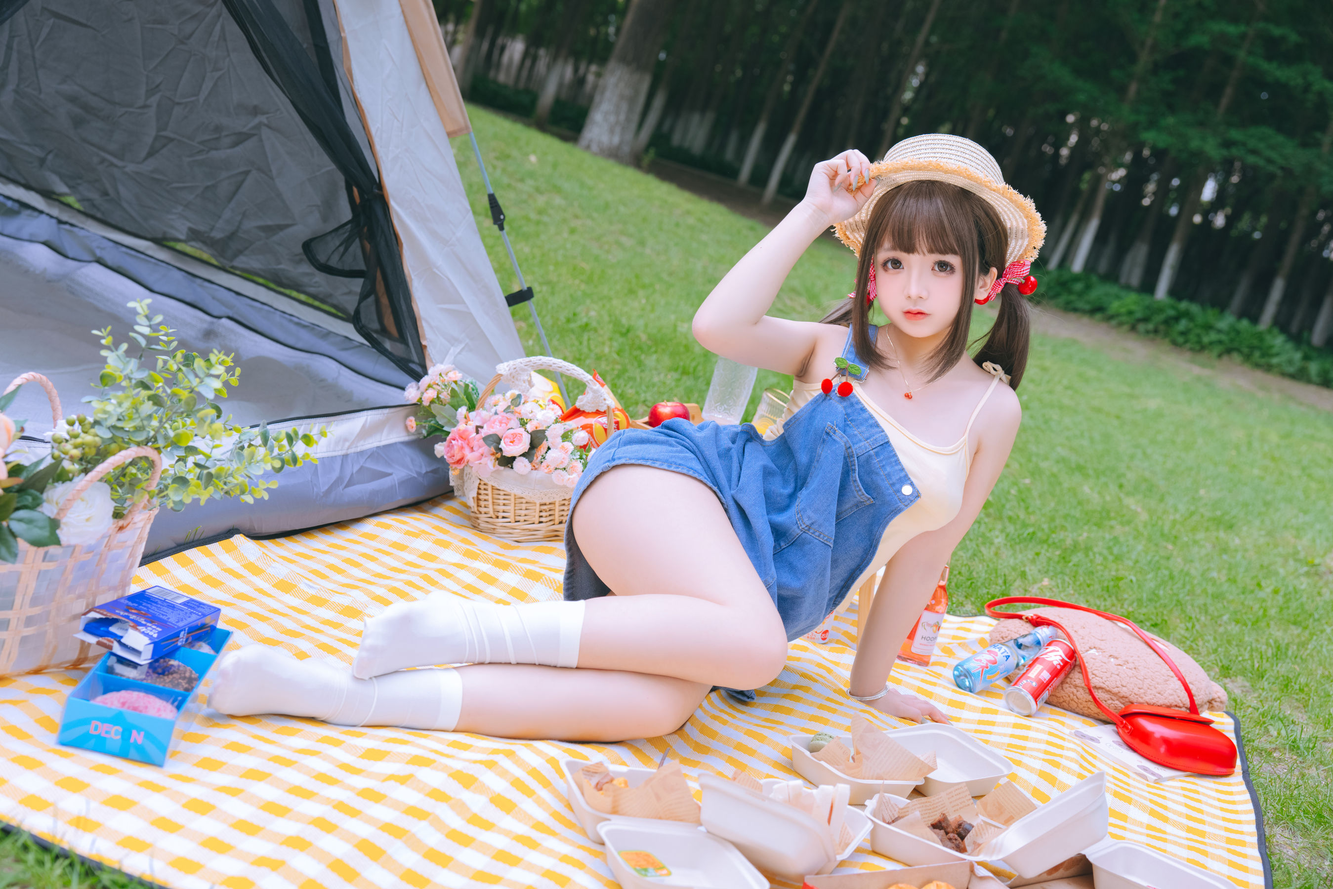 Cosplay日奈娇 - 野餐日