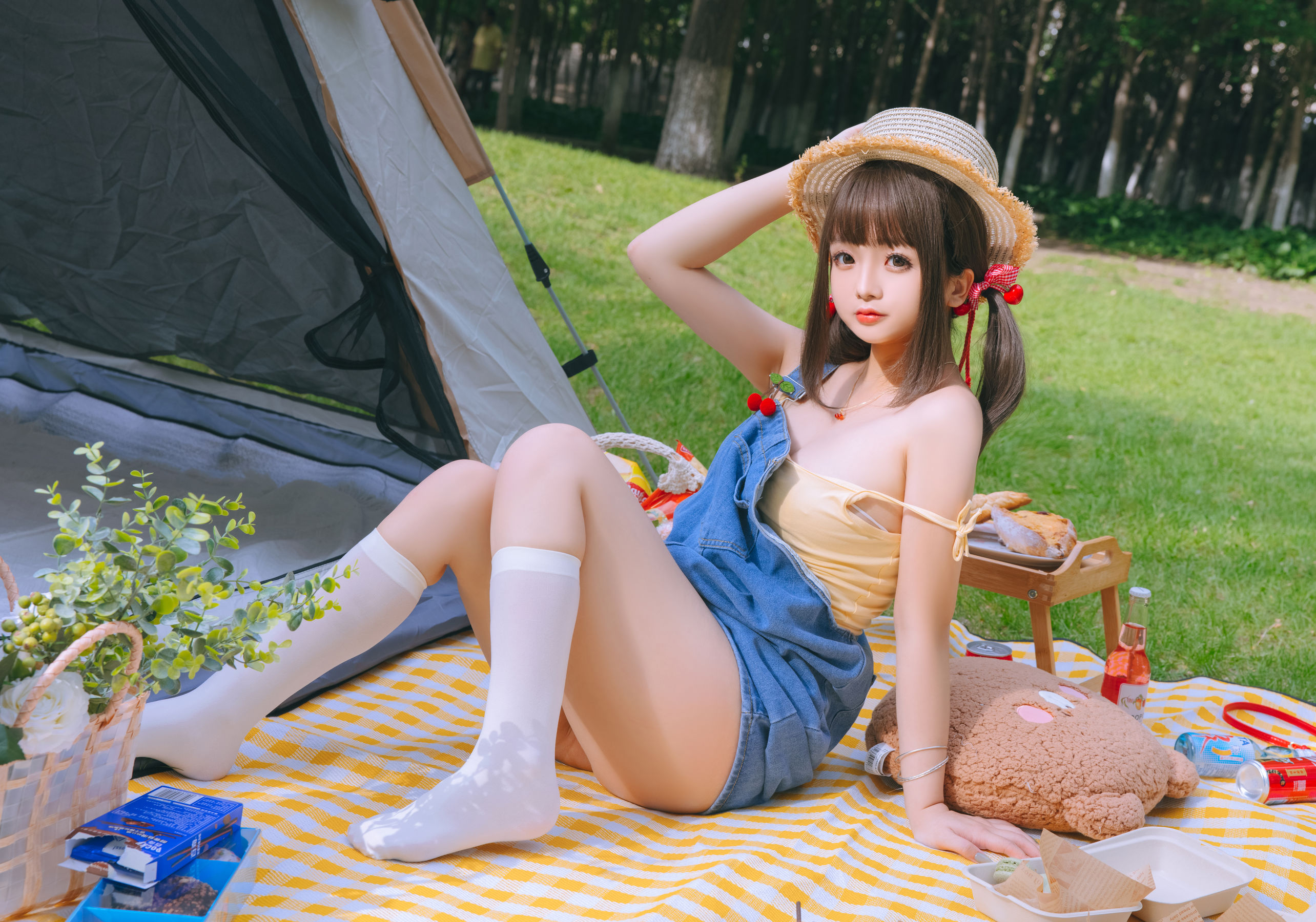 Cosplay日奈娇 - 野餐日