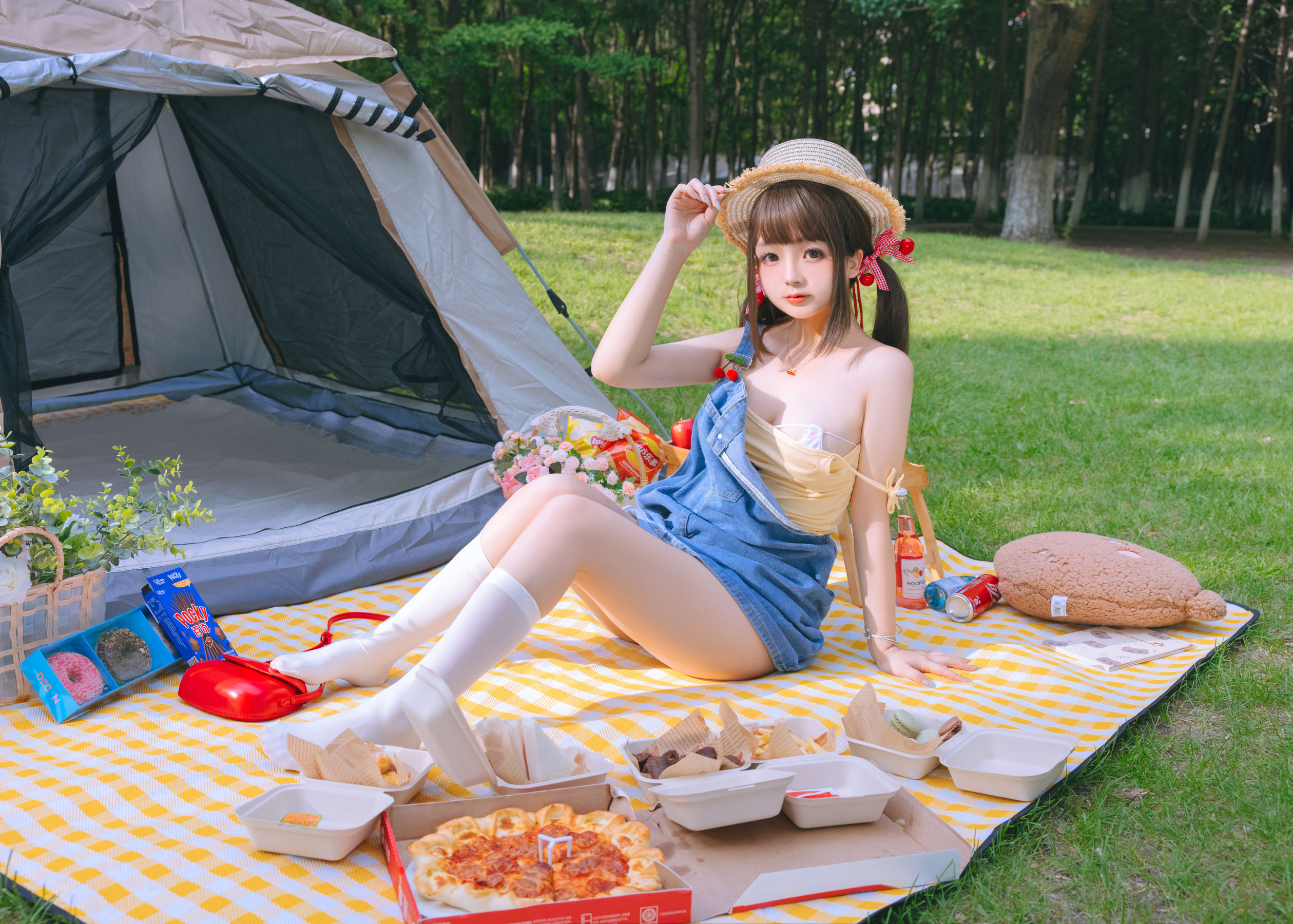 Cosplay日奈娇 - 野餐日
