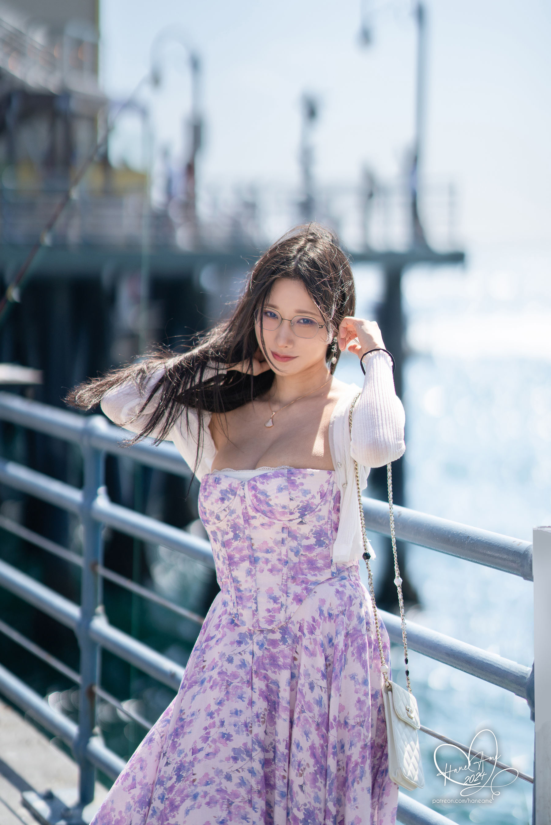 Hane Ame 雨波写真 - 眼鏡女友 夏末回忆