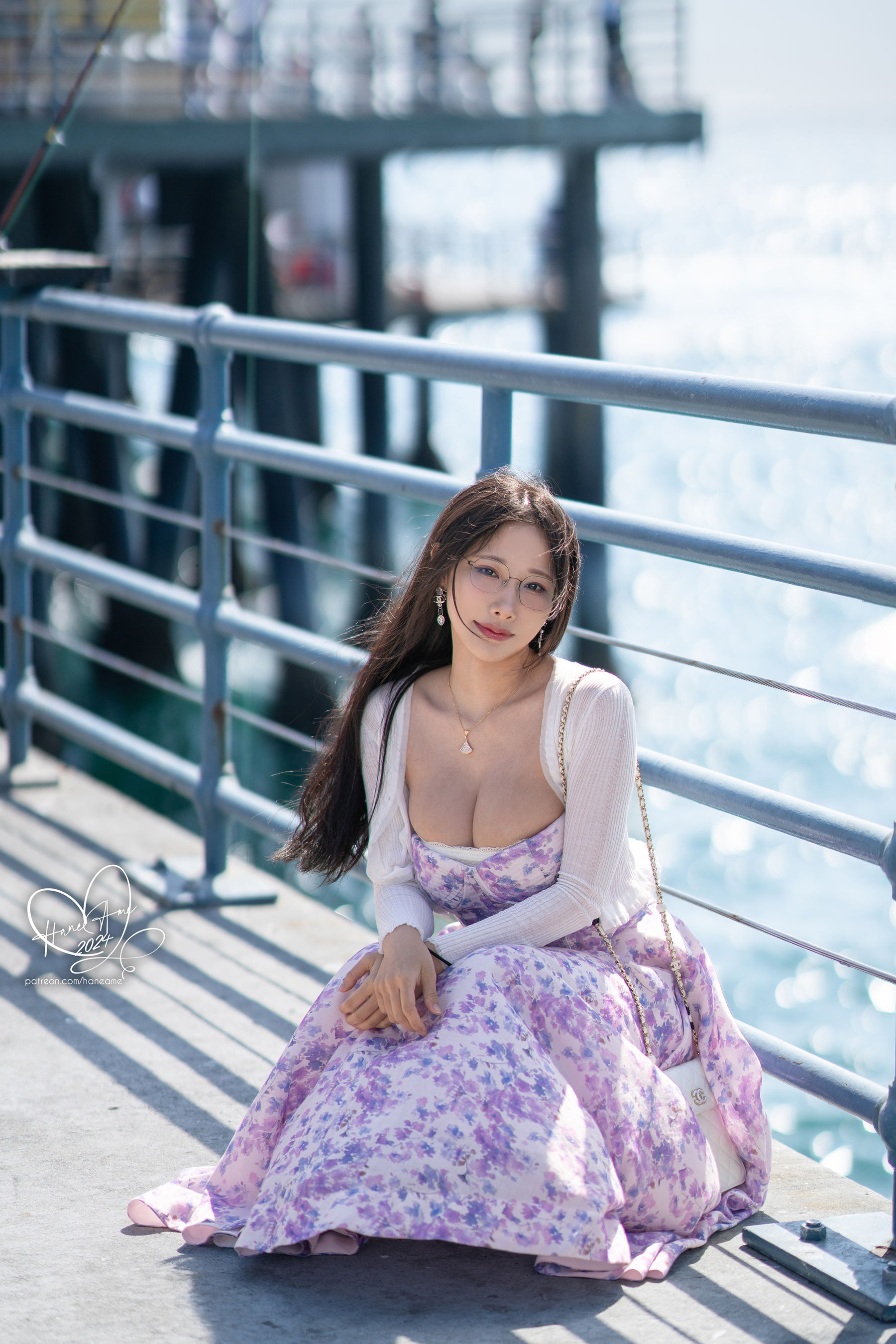 Hane Ame 雨波写真 - 眼鏡女友 夏末回忆