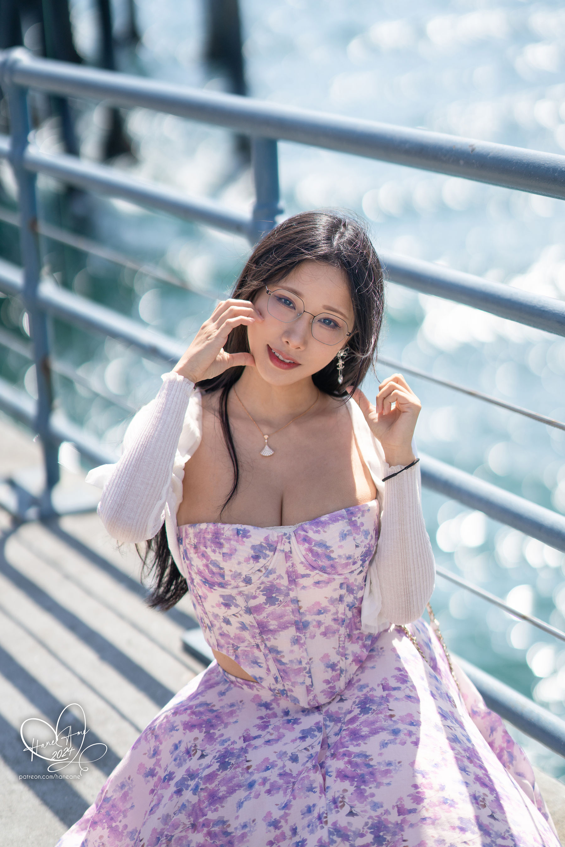 Hane Ame 雨波写真 - 眼鏡女友 夏末回忆