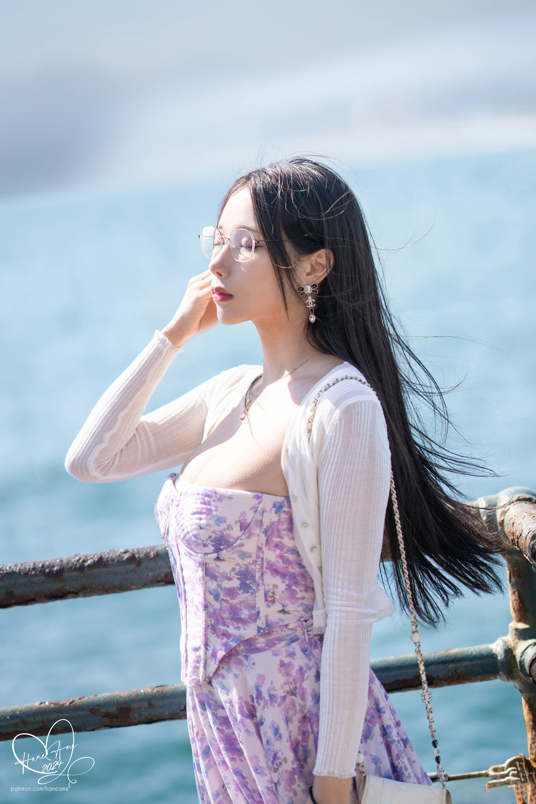 Hane Ame 雨波写真 - 眼鏡女友 夏末回忆