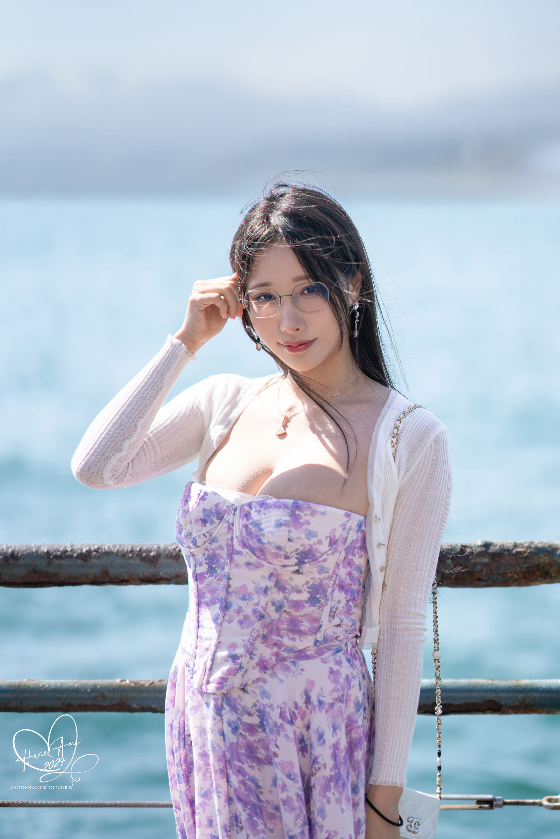 Hane Ame 雨波写真 - 眼鏡女友 夏末回忆