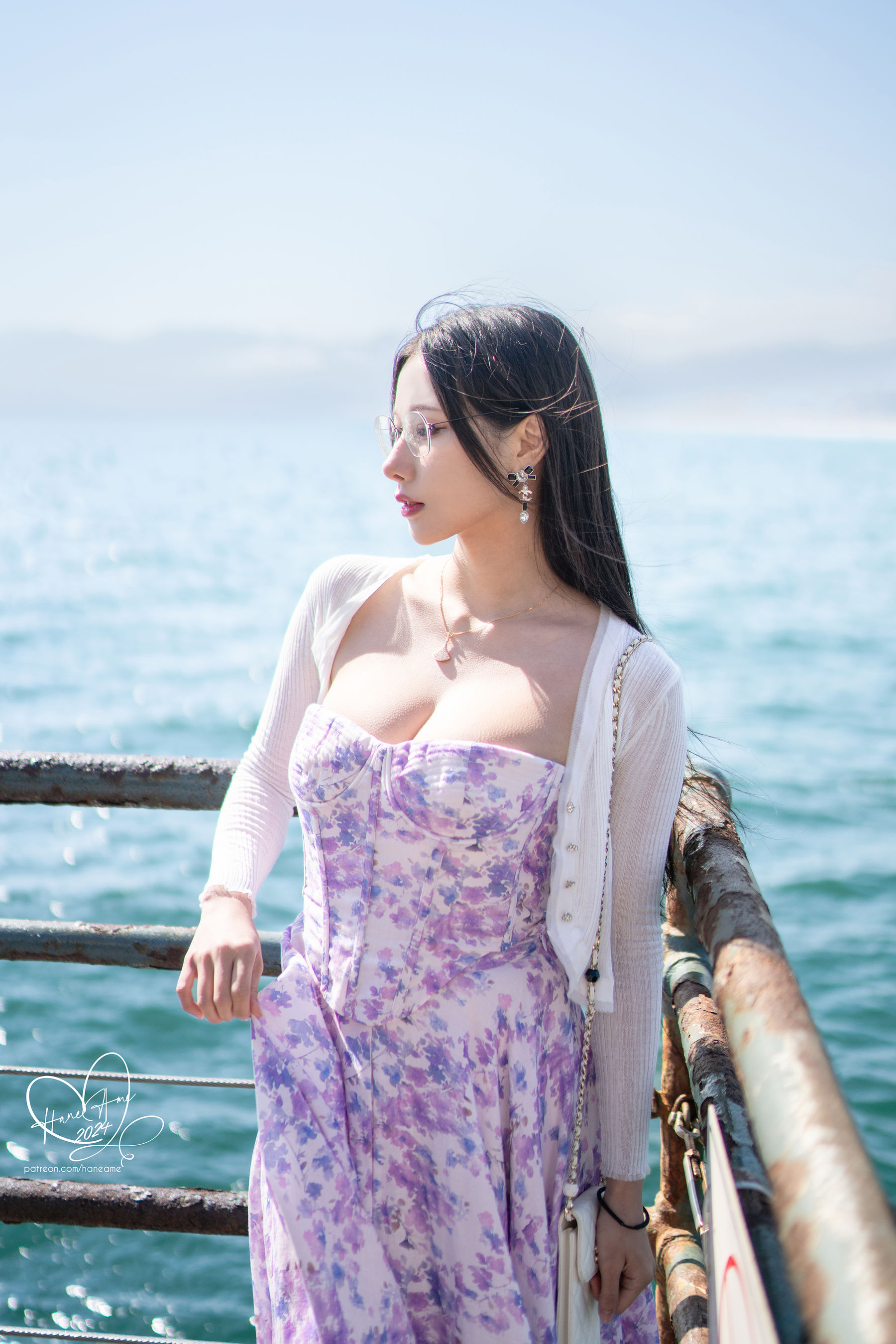 Hane Ame 雨波写真 - 眼鏡女友 夏末回忆