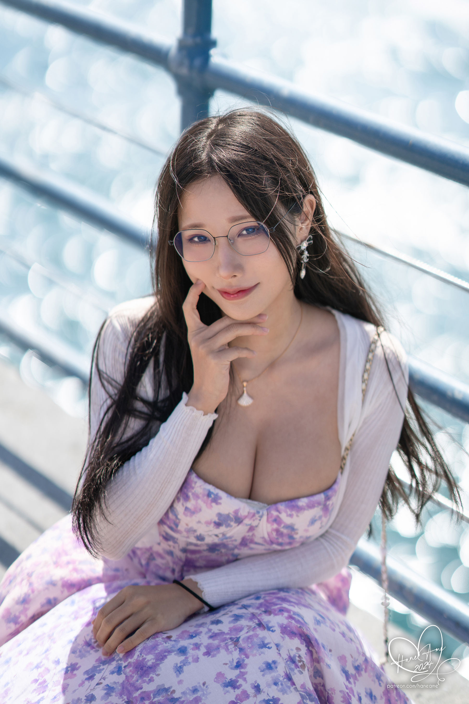 Hane Ame 雨波写真 - 眼鏡女友 夏末回忆