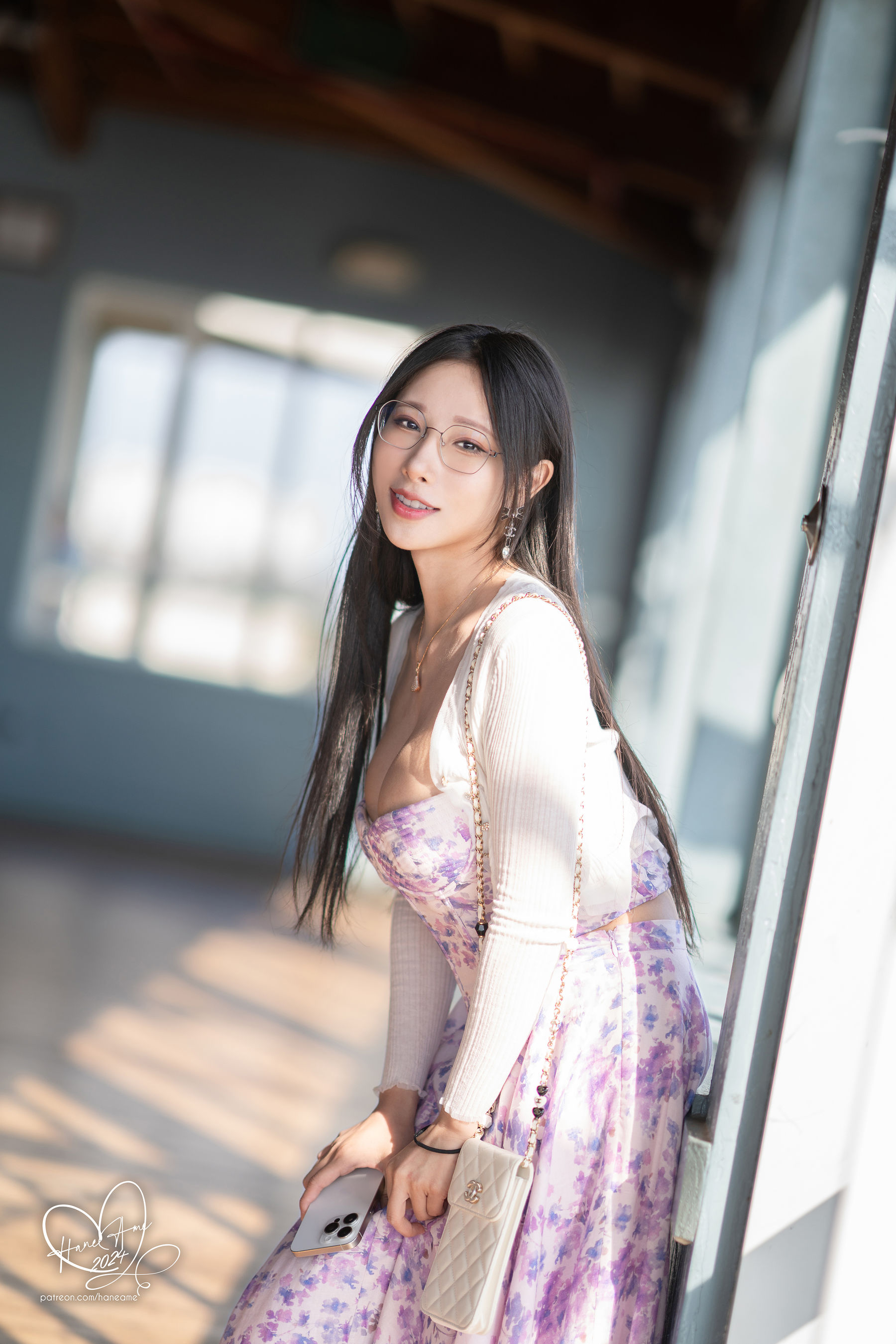 Hane Ame 雨波写真 - 眼鏡女友 夏末回忆