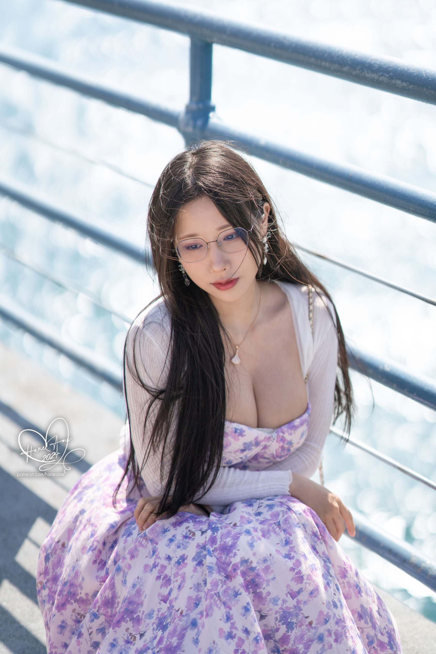Hane Ame 雨波写真 - 眼鏡女友 夏末回忆