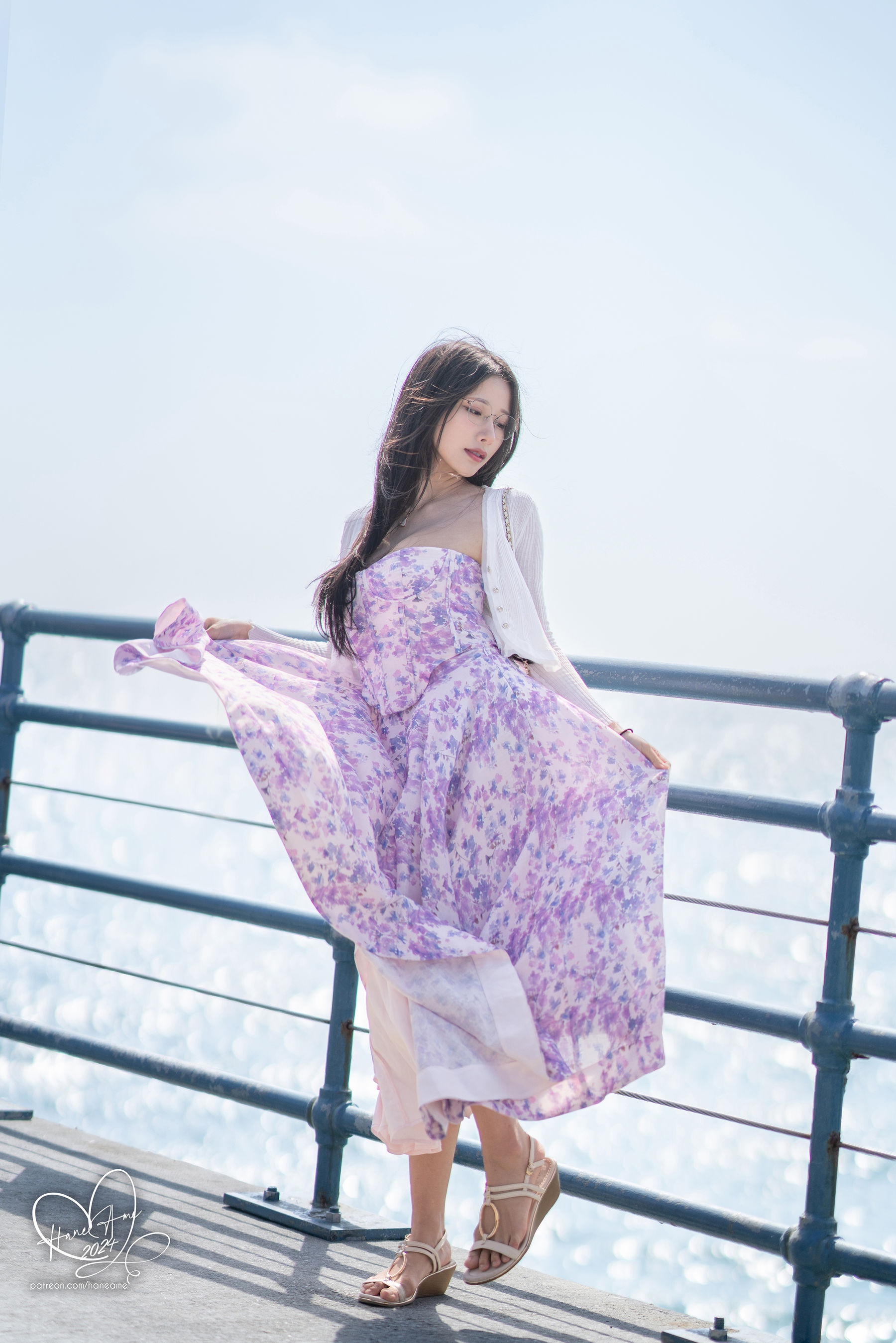 Hane Ame 雨波写真 - 眼鏡女友 夏末回忆