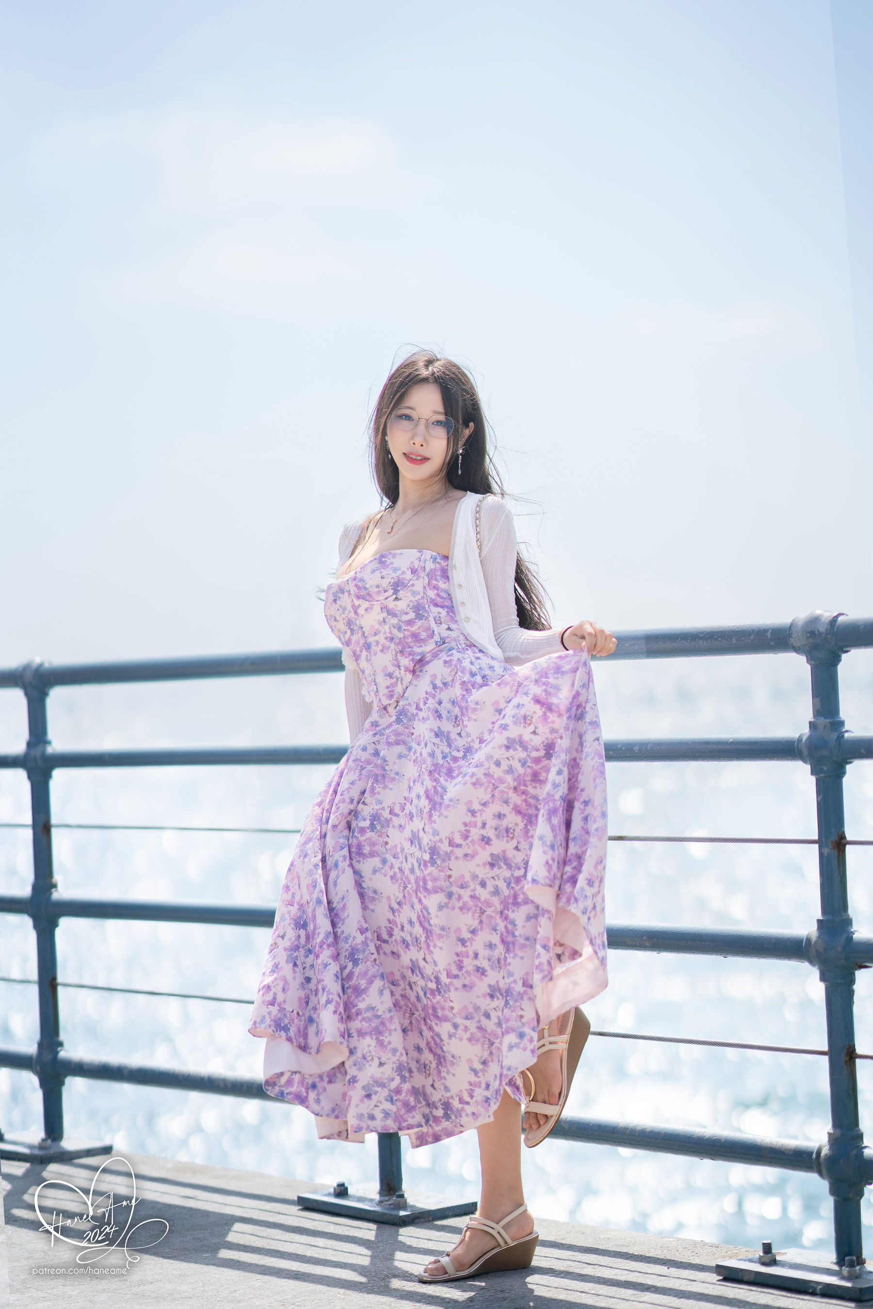 Hane Ame 雨波写真 - 眼鏡女友 夏末回忆