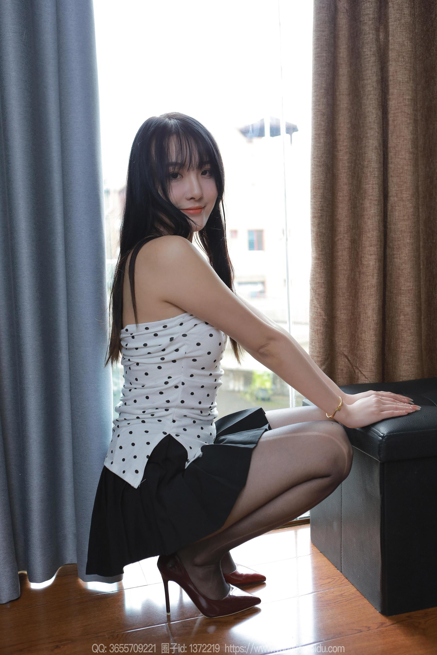 IESS异思趣向 - 模特： 婉萍 《波点短裙》