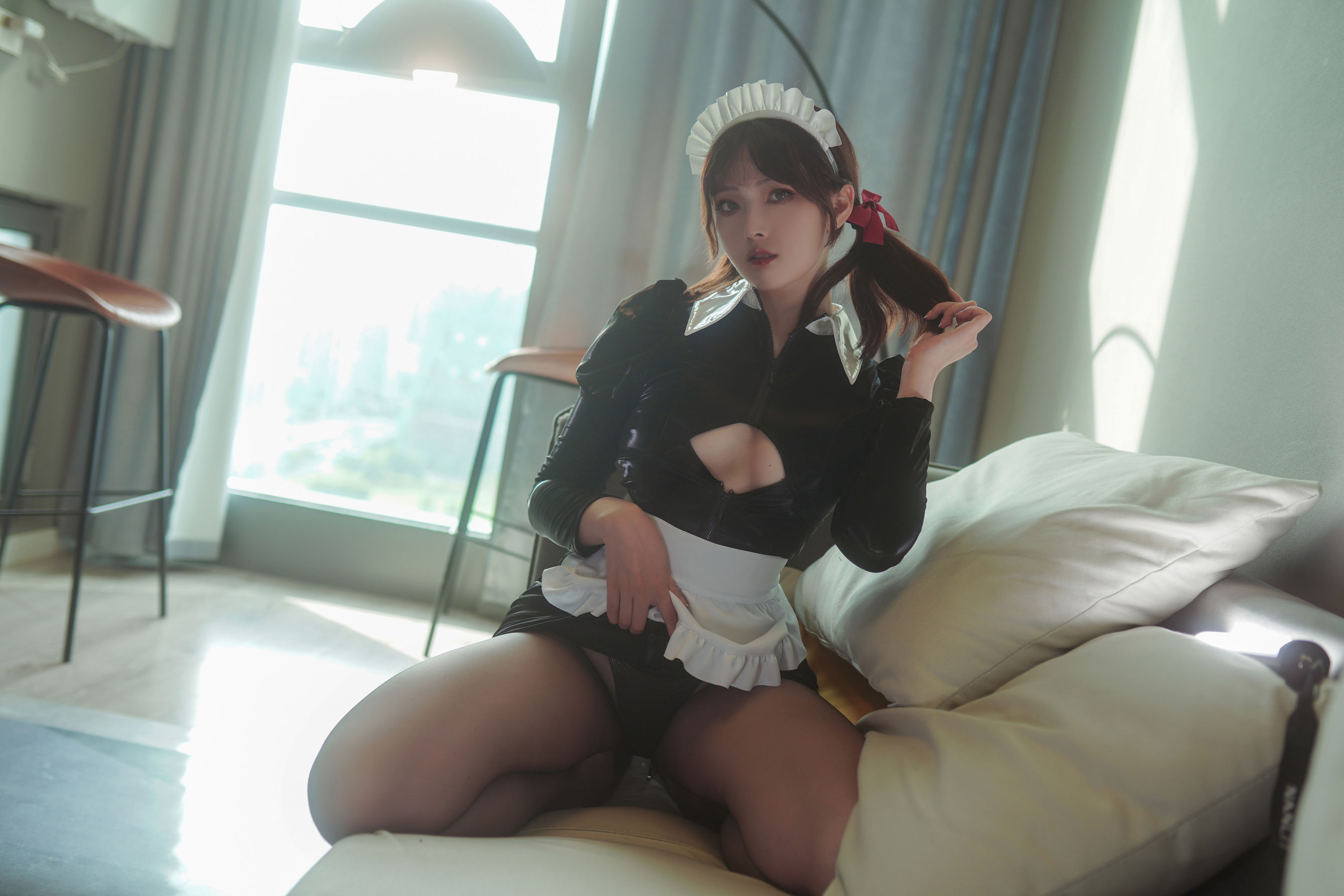 Natsuko夏夏子 - 漆黑女仆