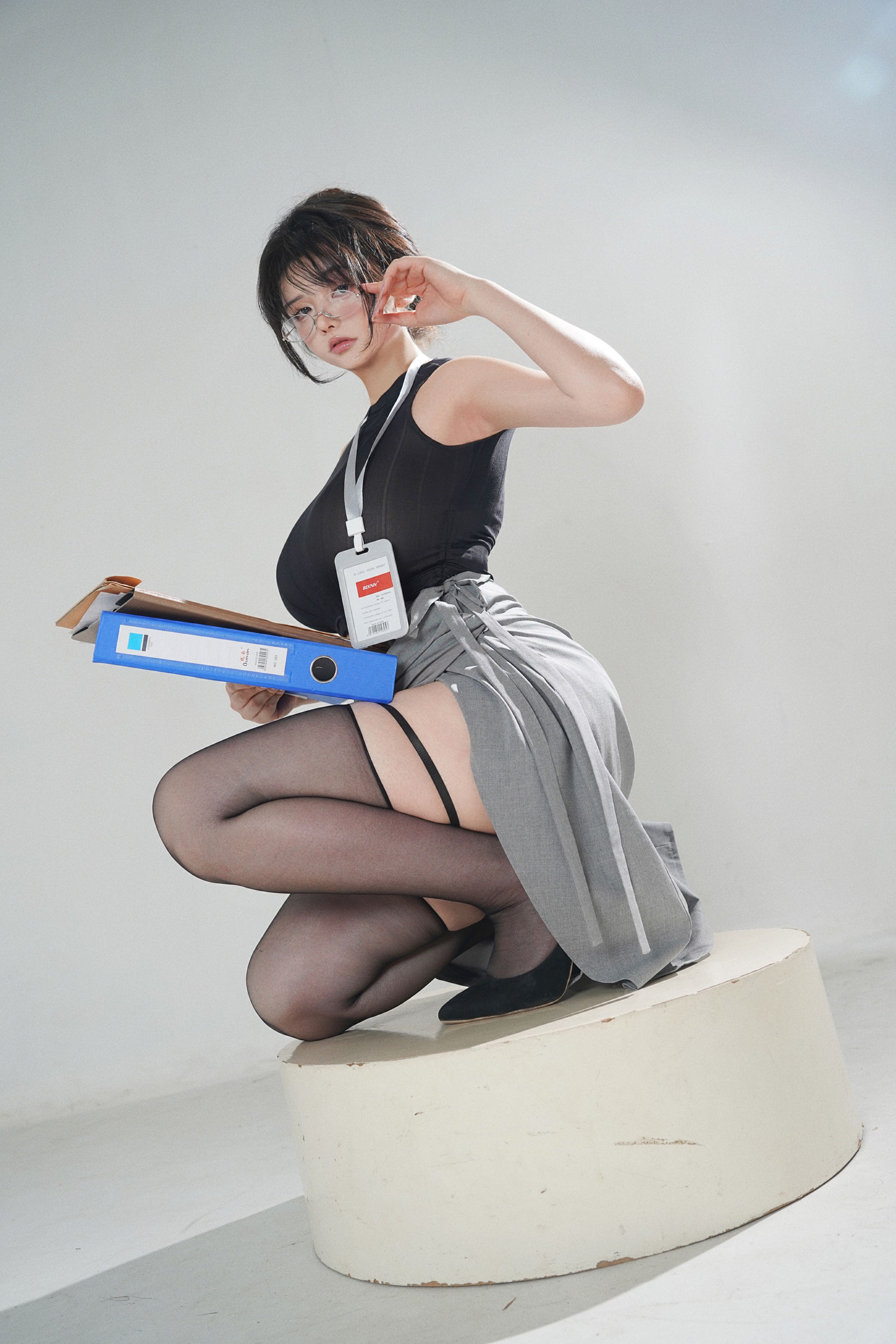 NinJA阿寨寨 写真 - OL液化上衣