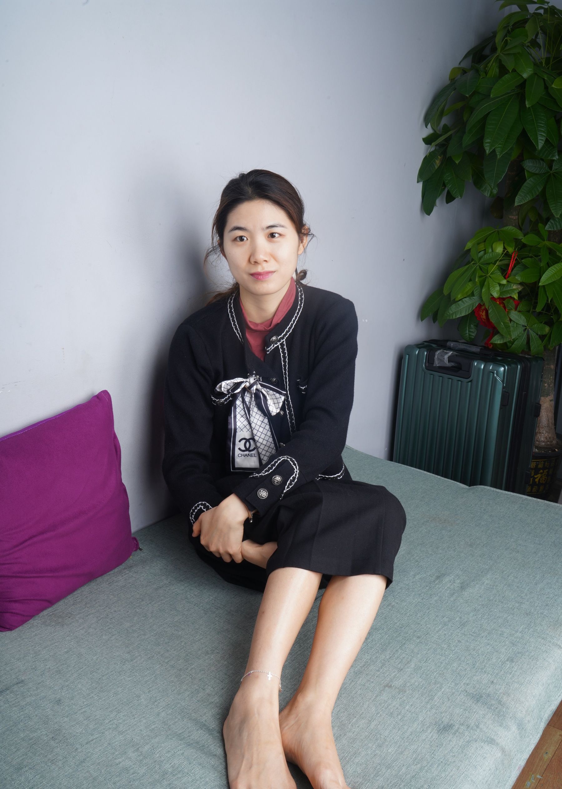 Pary摄影 No.146 新模 小柳 展示37码修长美脚