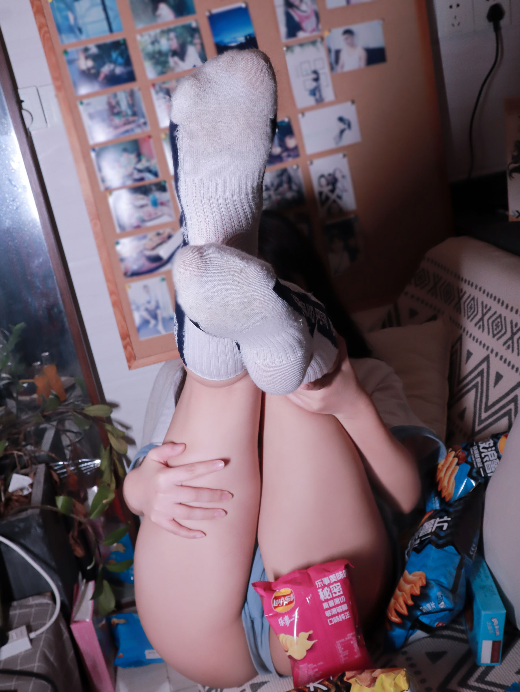 yuuhui玉汇 - 蓝白条少女