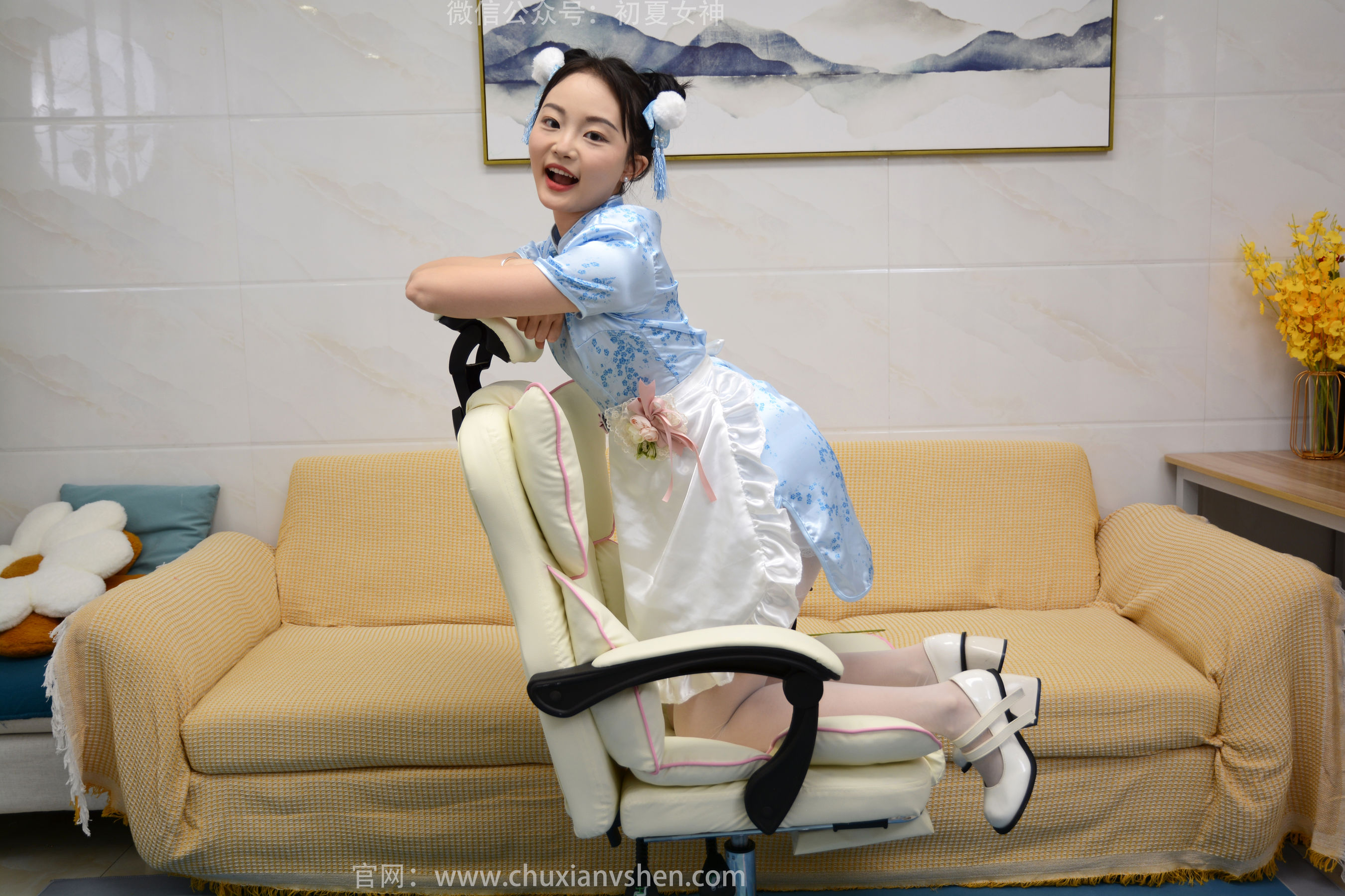 初夏女神 No.182 双双 中华厨娘