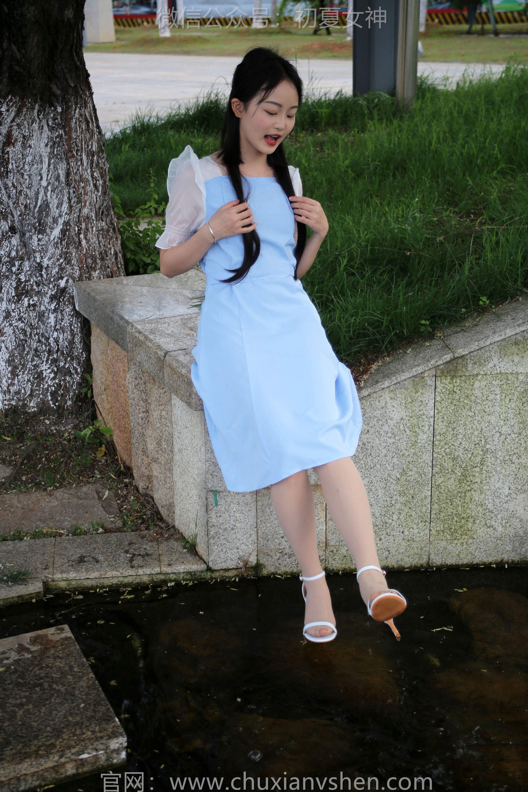 初夏女神 No.189 双双 绿树成荫