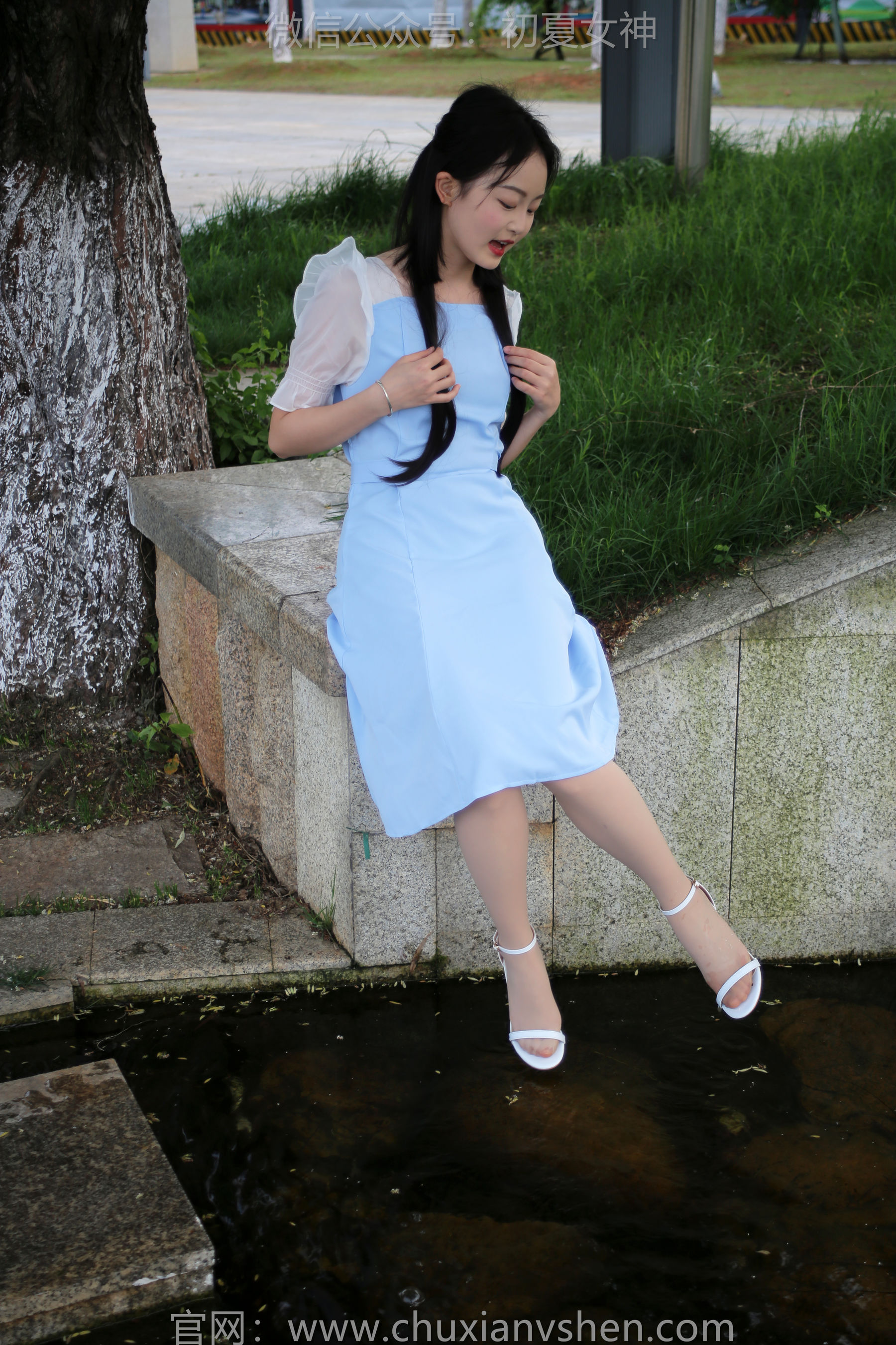 初夏女神 No.189 双双 绿树成荫